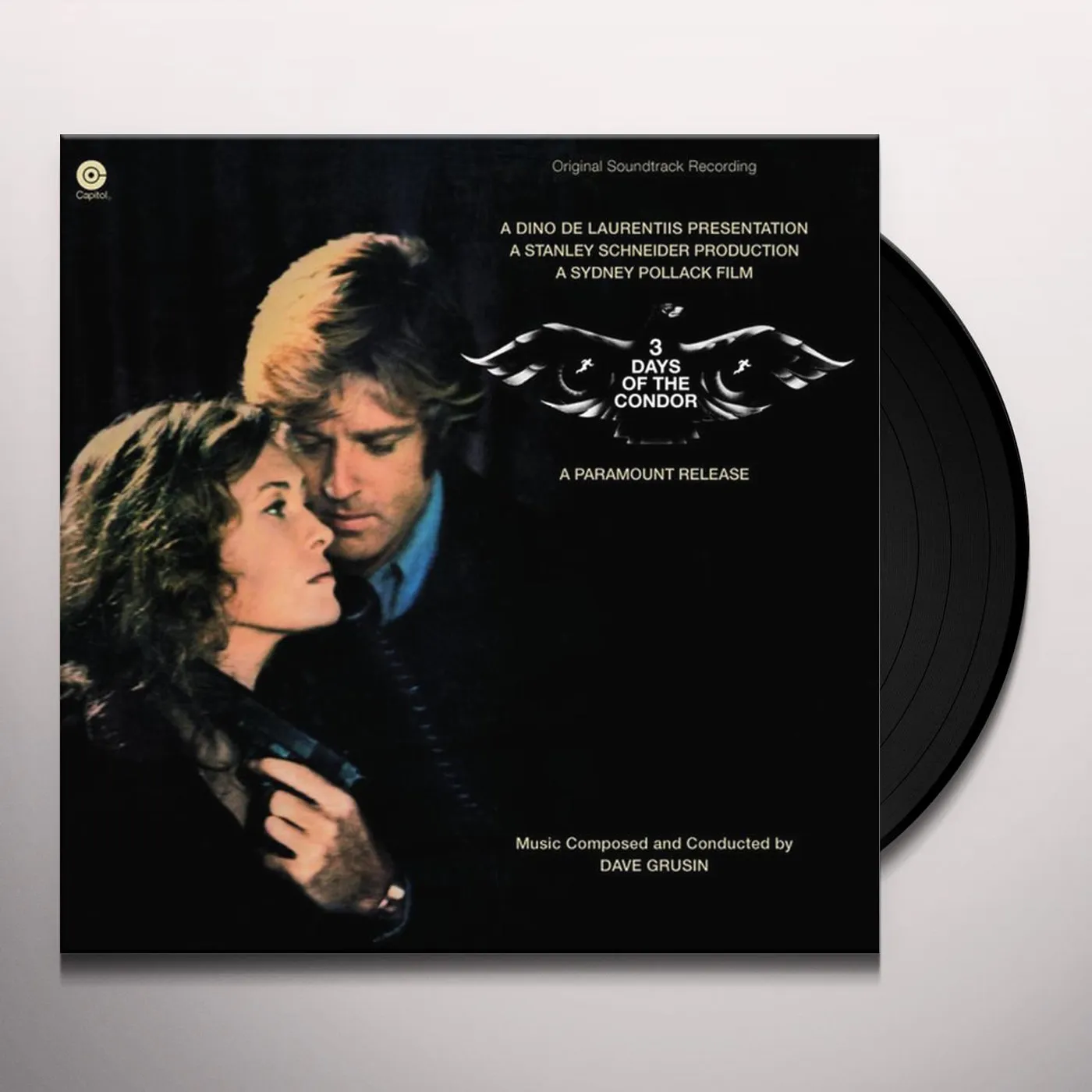 Dave Grusin 3 DAYS OF THE CONDOR / Original Soundtrack Vinyl Record