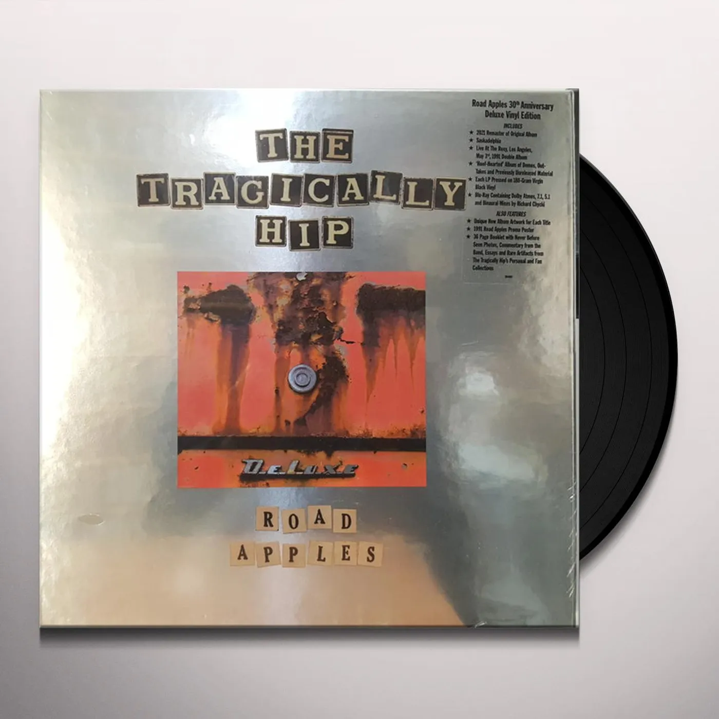 The Tragically Hip ROAD APPLES (30TH ANNIVERSARY) Vinyl Record