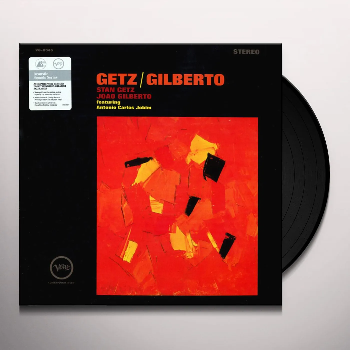 Stan Getz & Joao Gilberto GETZ / GILBERTO Vinyl Record