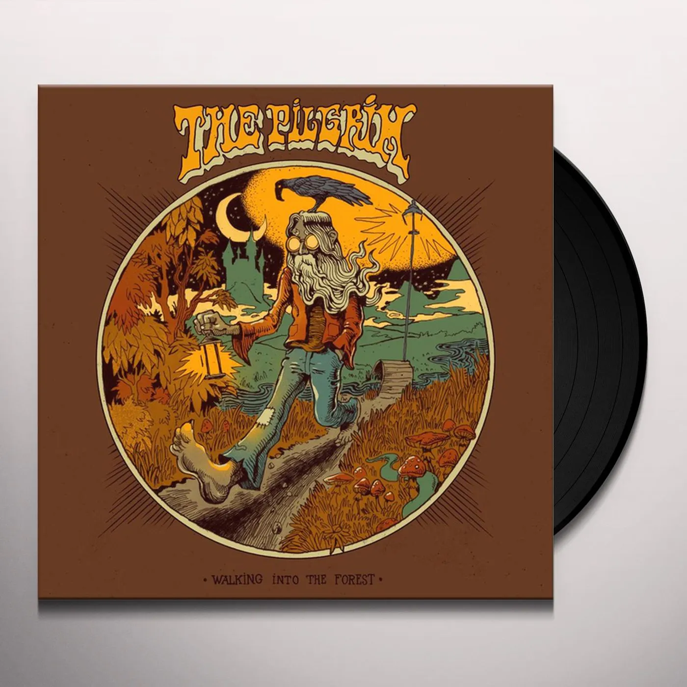 The Pilgrim WALKING INTO THE FOREST (REPRESS) Vinyl Record