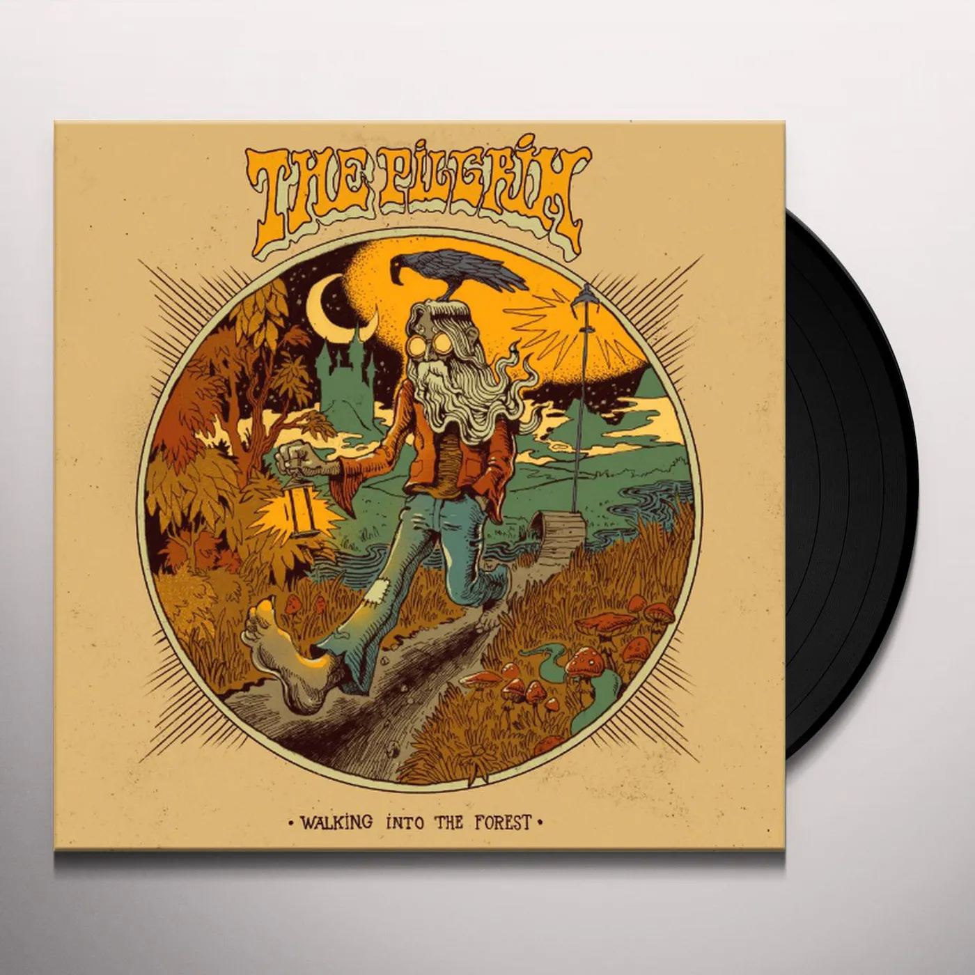 The Pilgrim Walking Into The Forest Vinyl Record