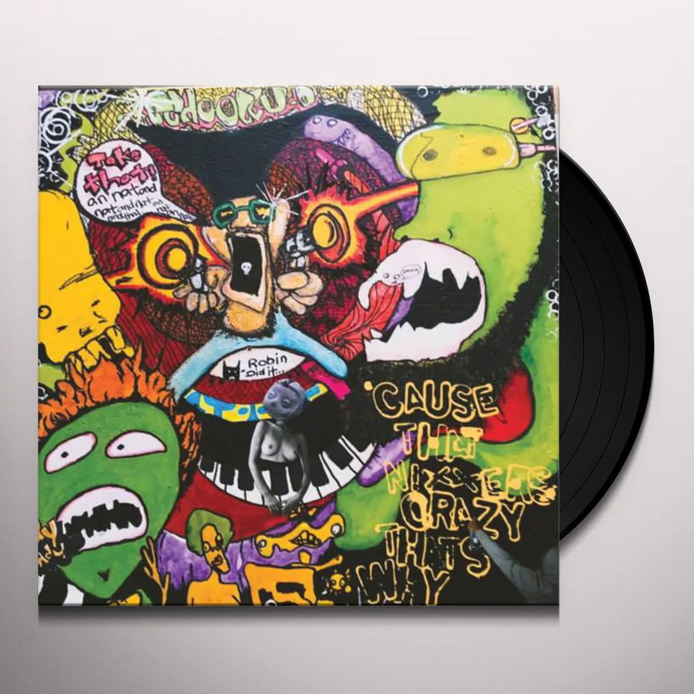 Cuz Schoolly D Is Crazy Vinyl Record