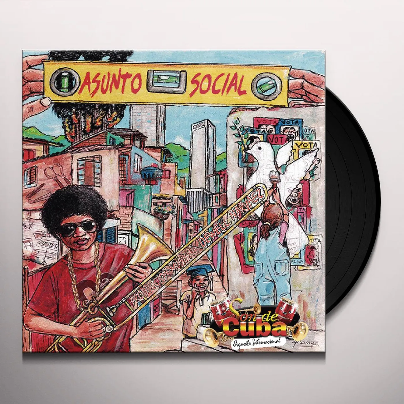 Orquesta Internacional Son De Cuba Asunto Social Vinyl Record