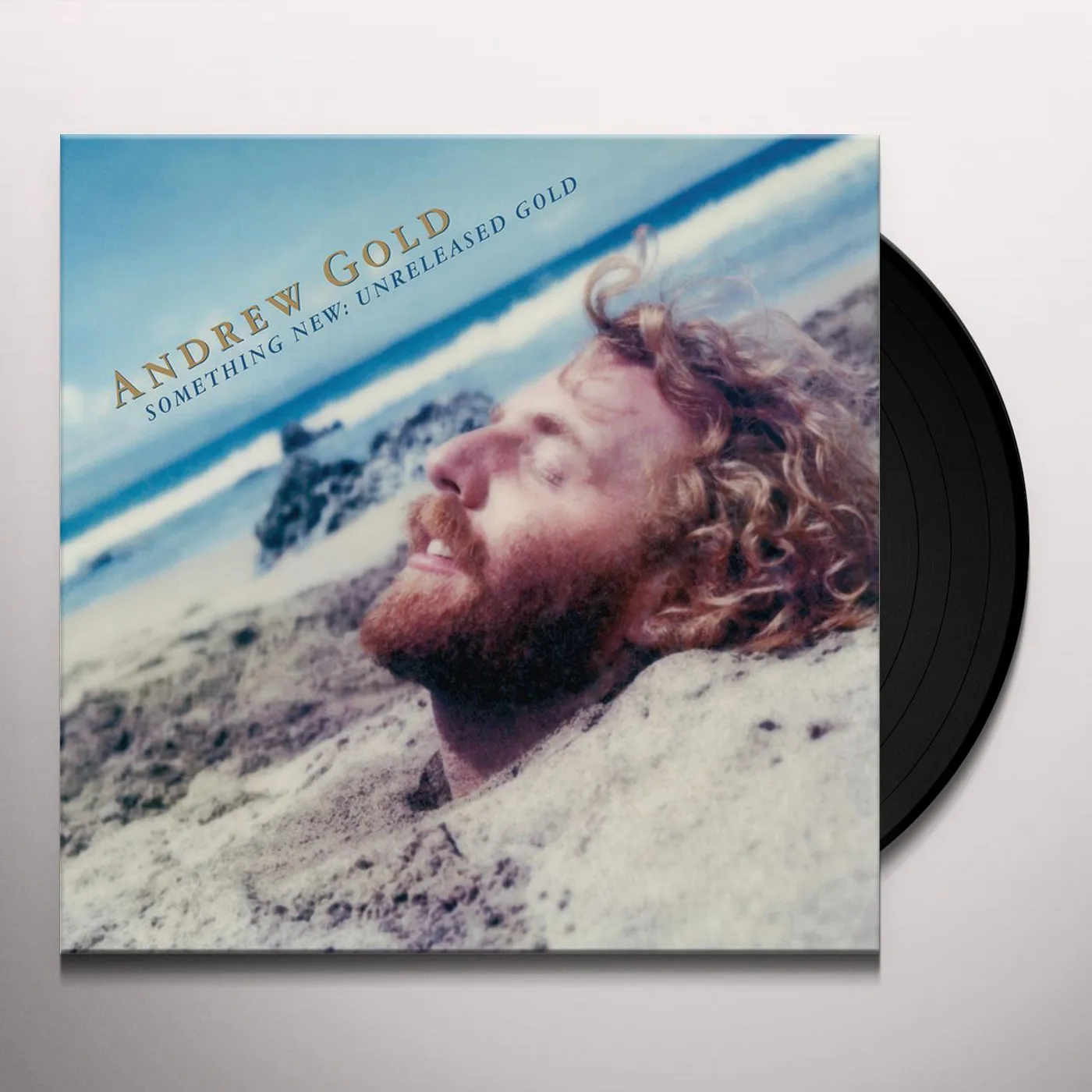 Andrew Gold Something New: Unreleased Gold Vinyl Record
