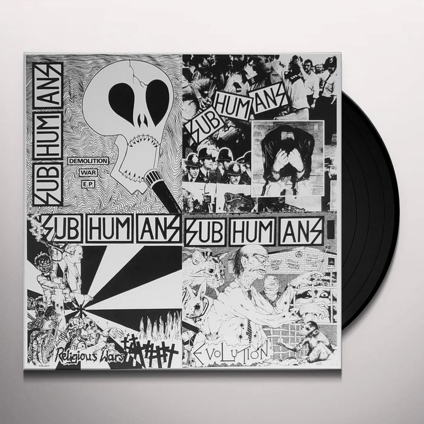 SUBHUMANS EP Vinyl Record