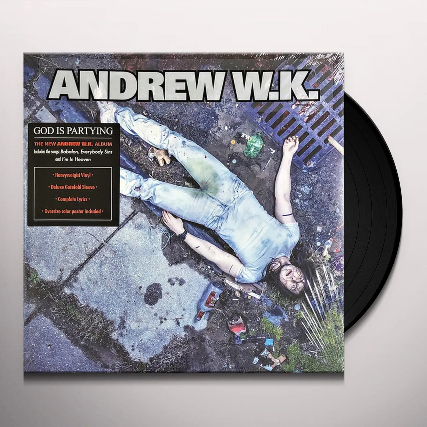 Andrew Wk God Is Partying Vinyl Record
