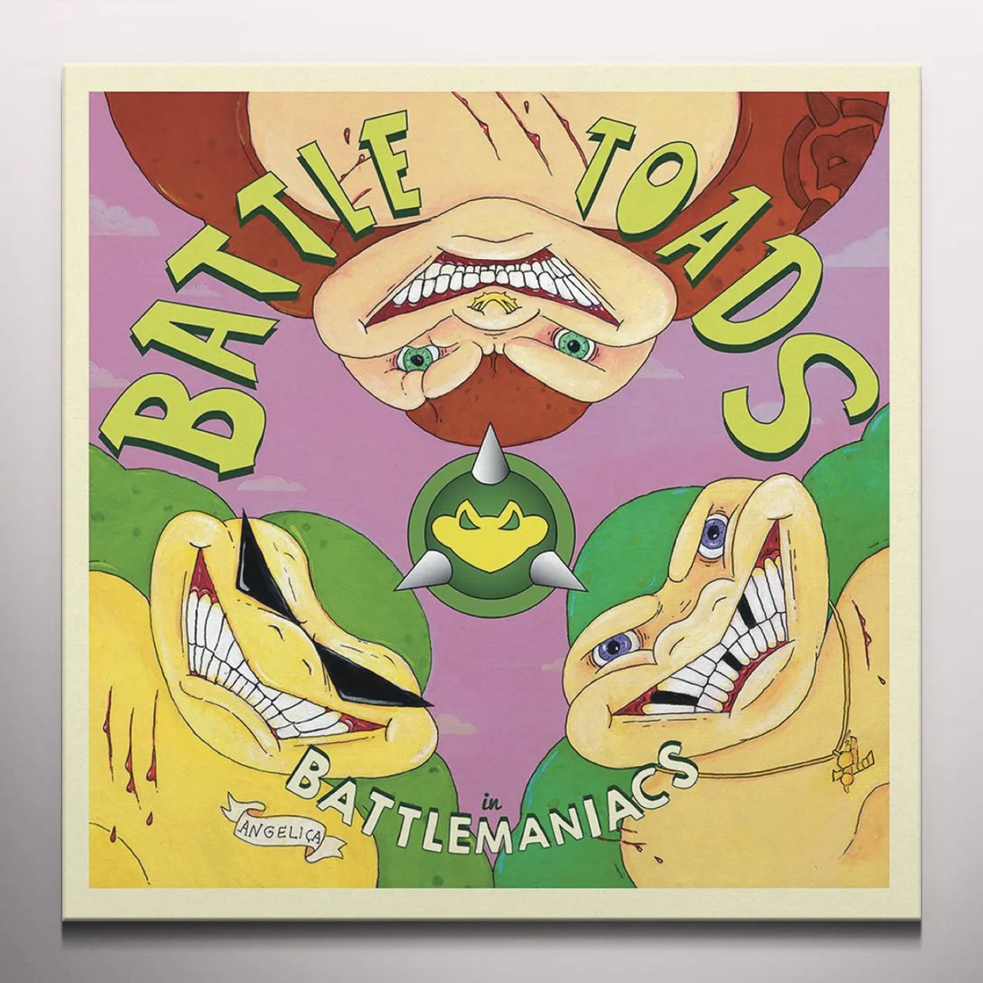 David Wise BATTLETOADS IN BATTLEMANIACS / Original Soundtrack - Colored Vinyl Record