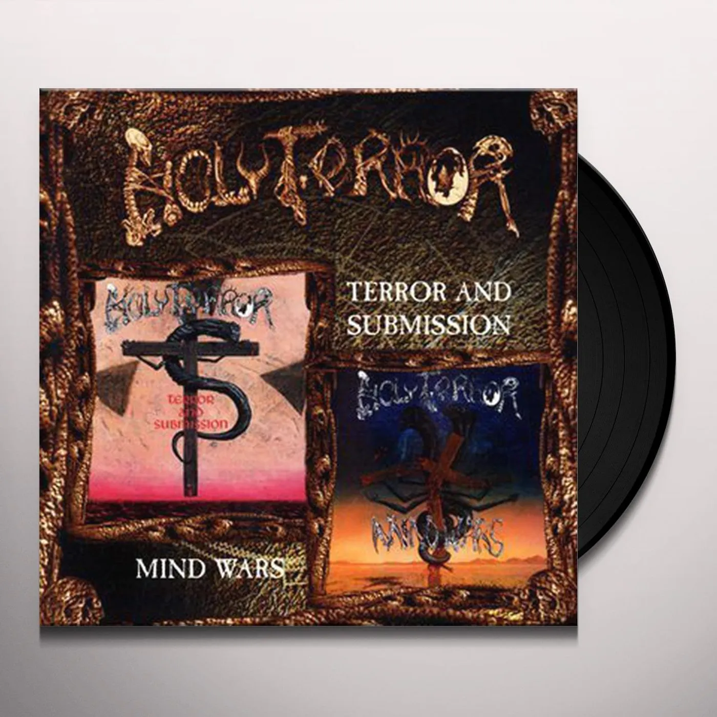Holy Terror Terror And Submission Vinyl Record