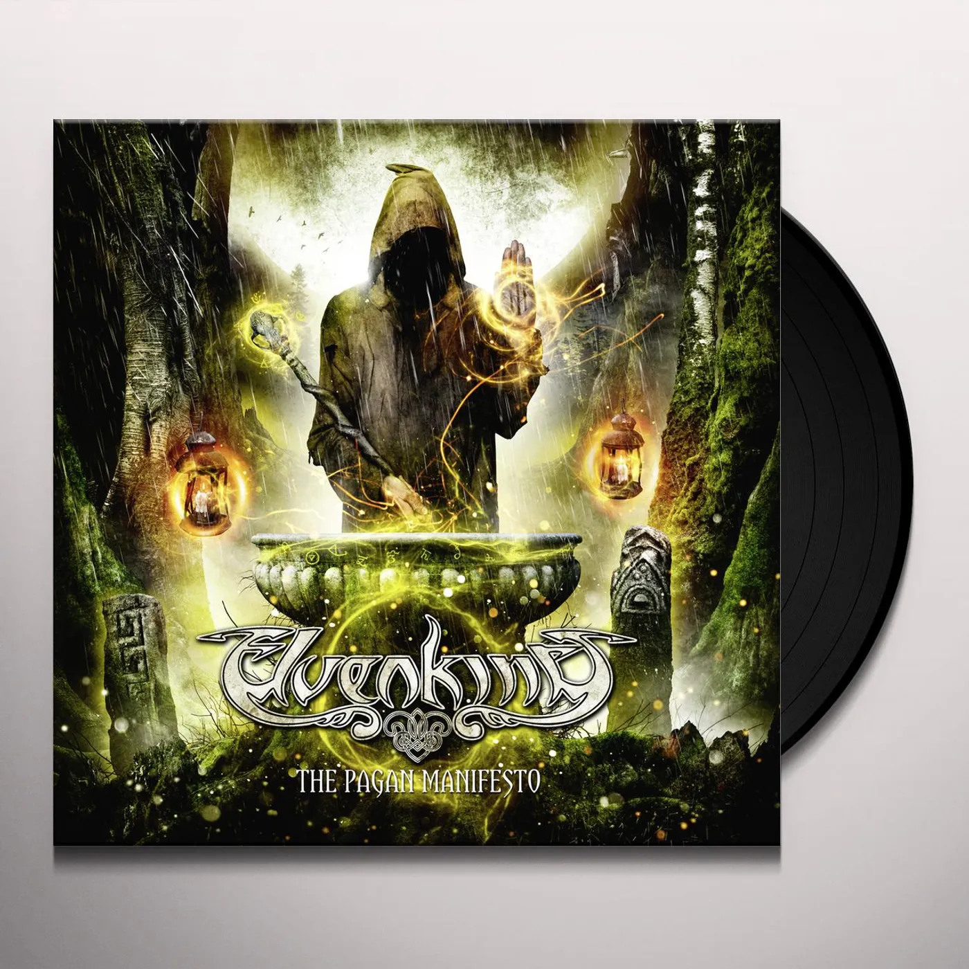 Elvenking THE PAGAN MANIFESTO (WHITE VINYL) Vinyl Record