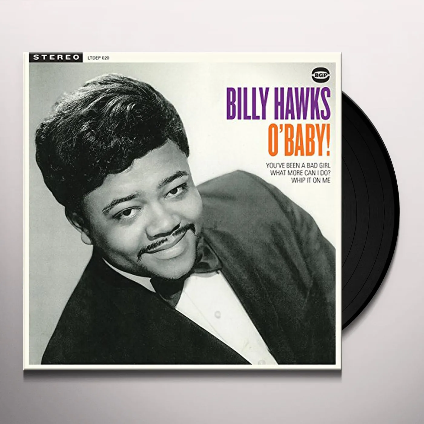 Billy Hawks O'BABY! FOUR TRACK LIMITED EDITION EP Vinyl Record