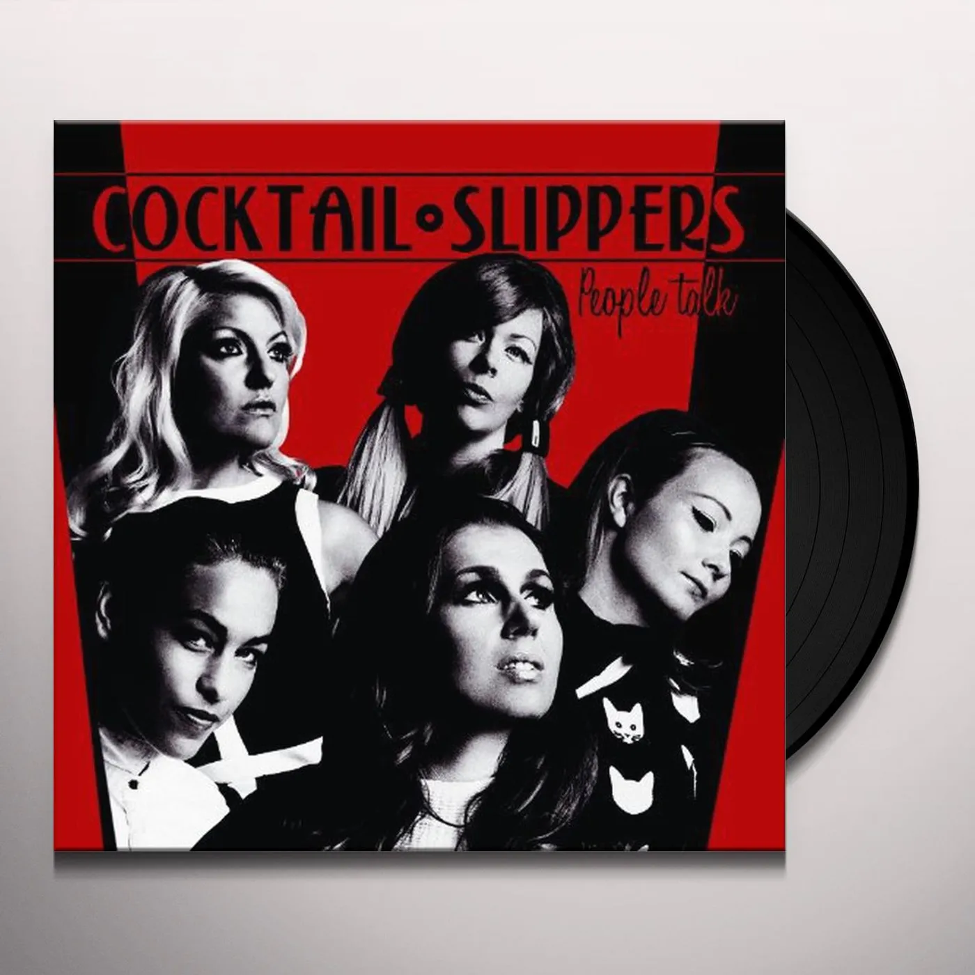 Cocktail Slippers People Talk Vinyl Record