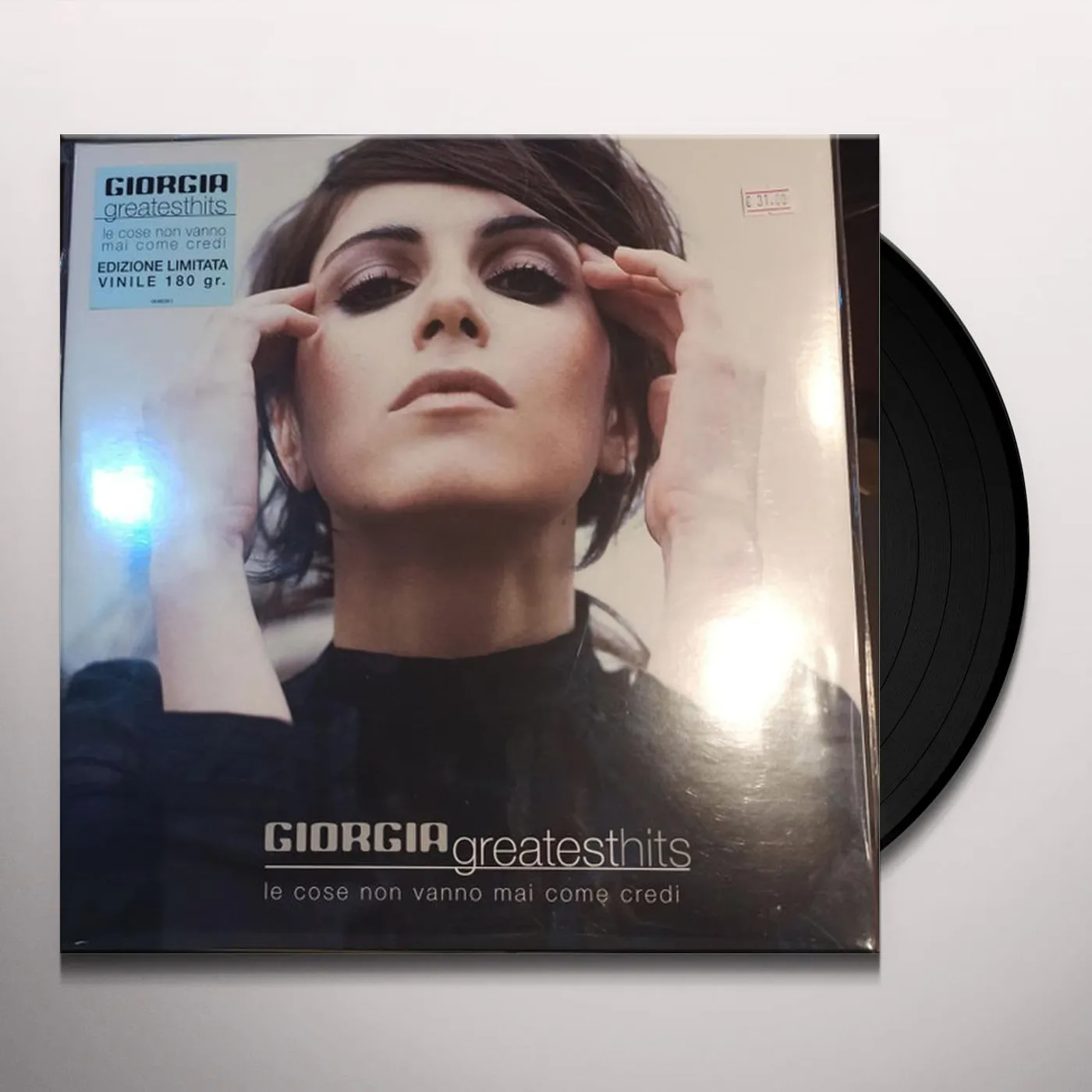 Giorgia GREATEST HITS Vinyl Record