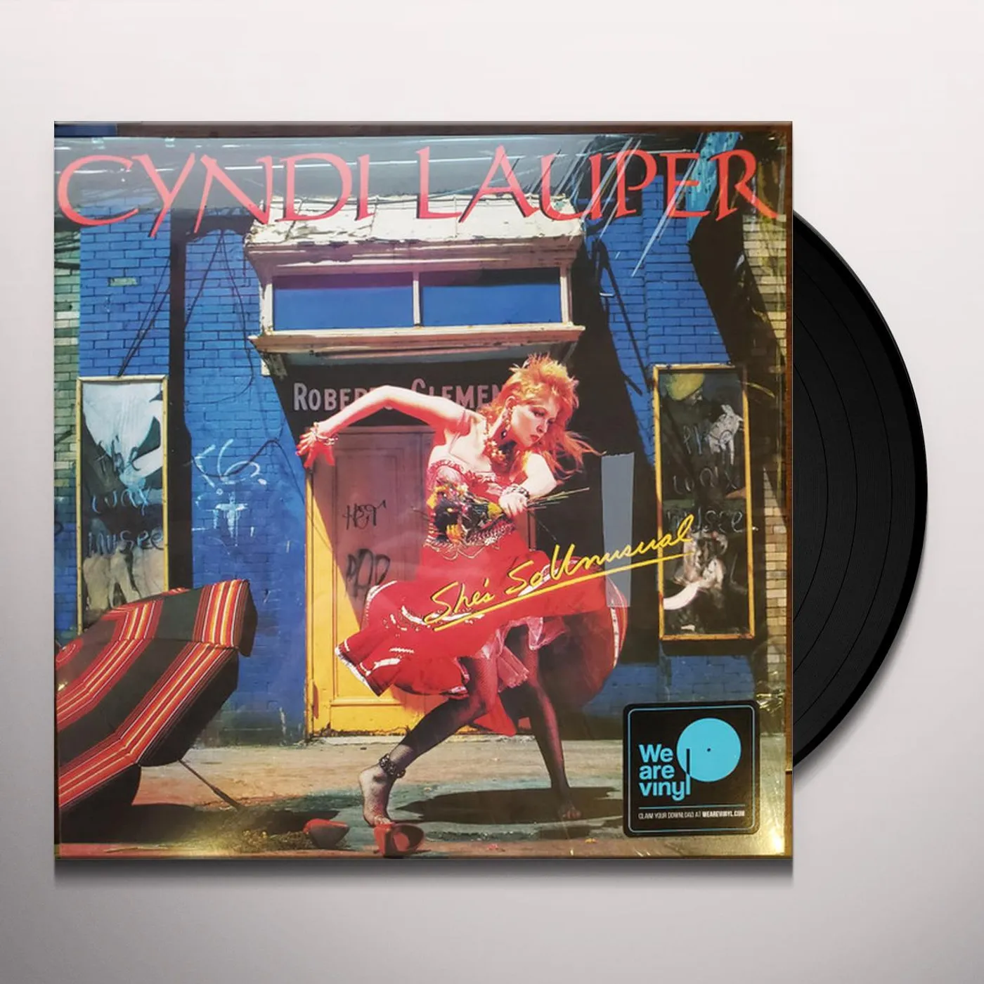 Cyndi Lauper SHE'S SO UNUSUAL Vinyl Record