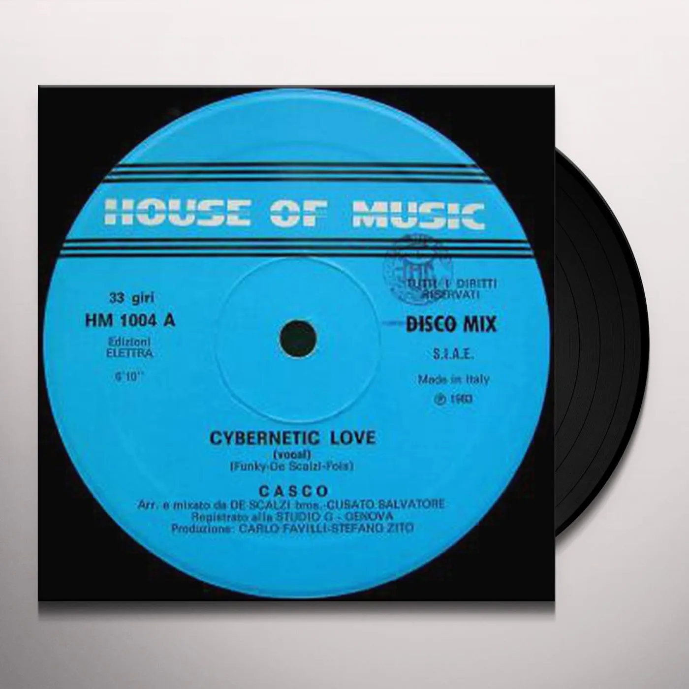 Casco Cybernetic Love Vinyl Record