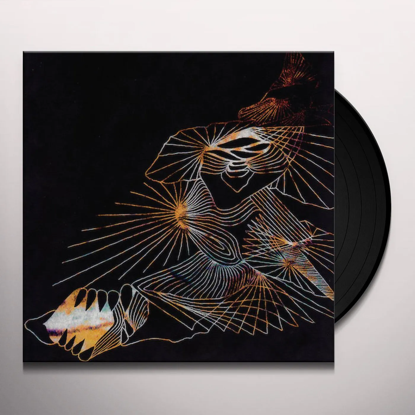 grid DECOMPOSING FORCE (DL CARD) Vinyl Record