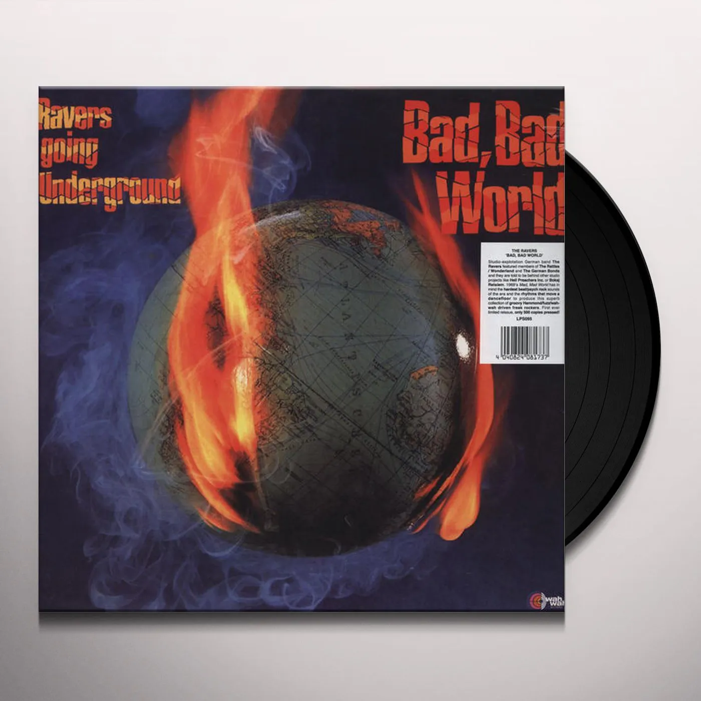 Ravers GOING UNDERGROUND - BAD BAD WORLD Vinyl Record