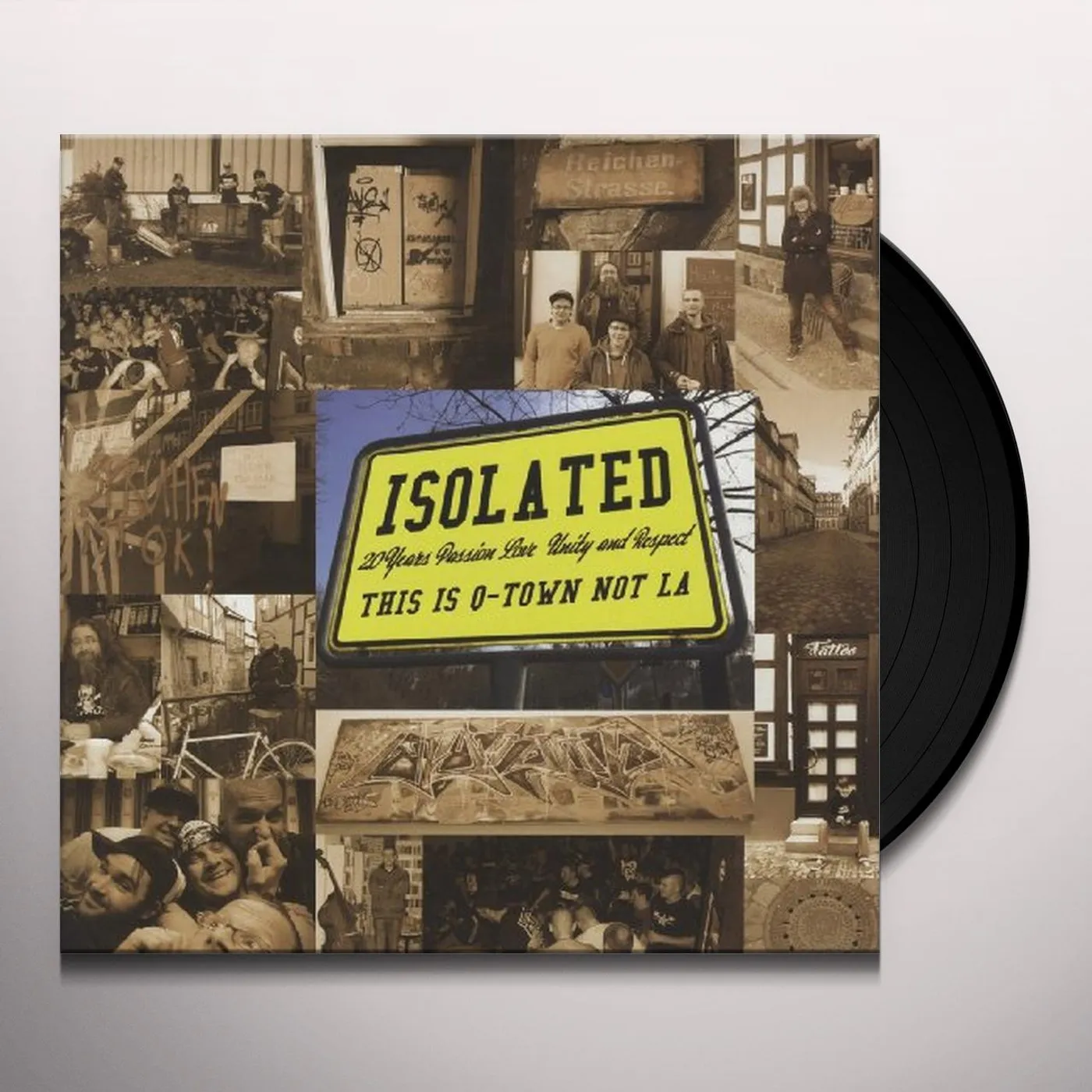 Isolated THIS IS Q-TOWN Vinyl Record