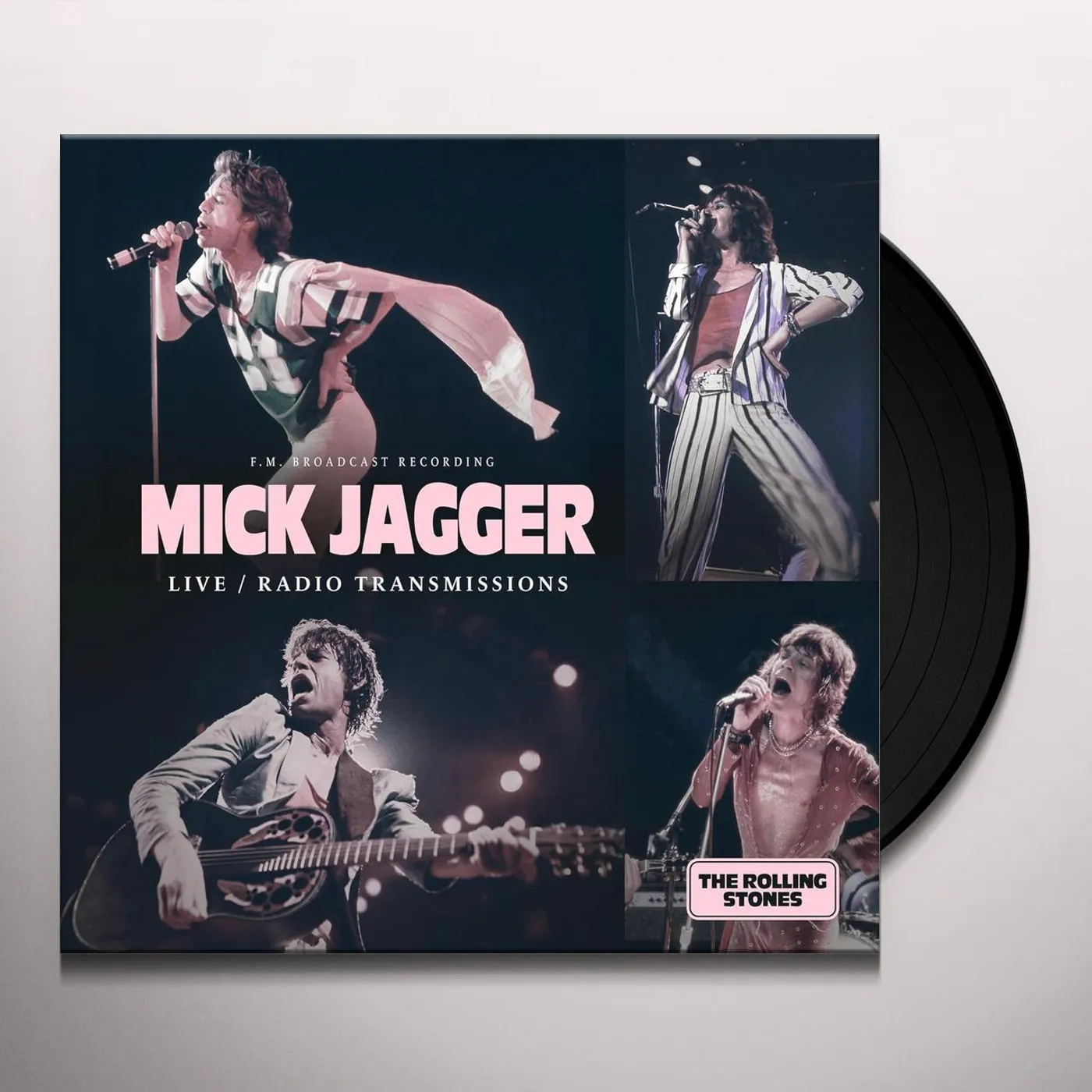 Mick Jagger Live / Radio Transmissions Vinyl Record