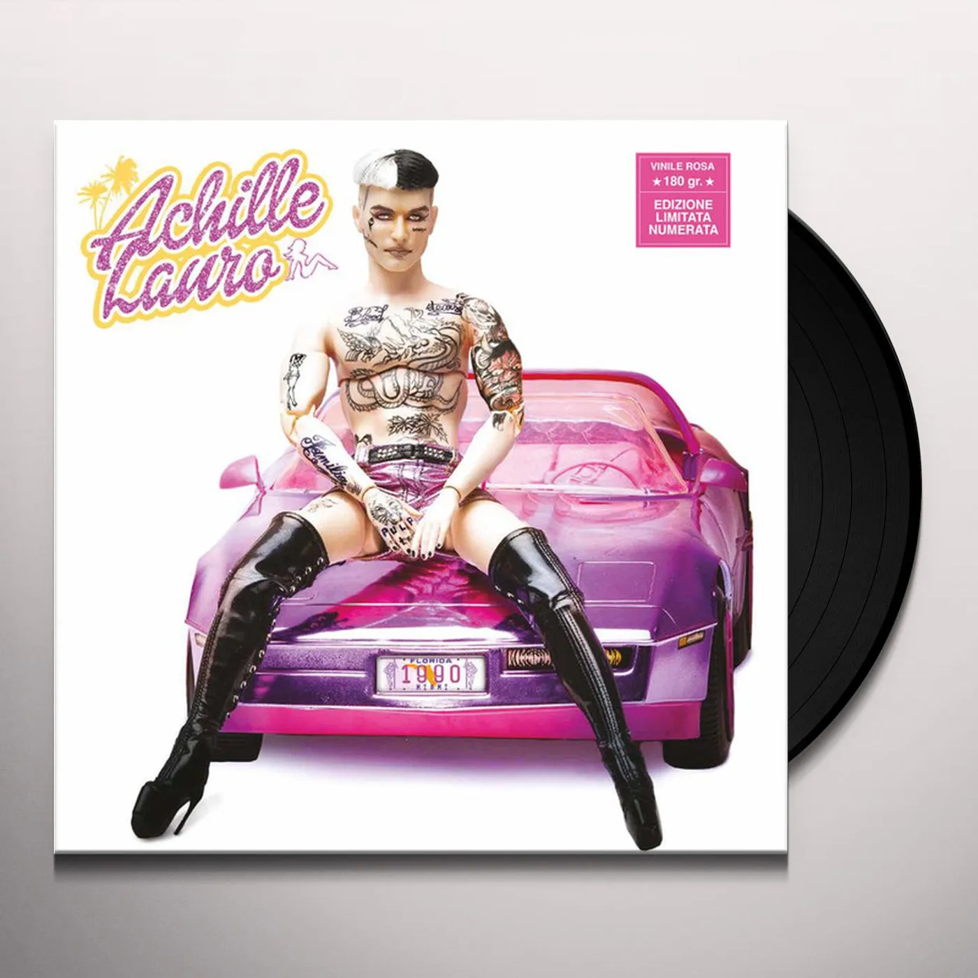 Achille Lauro 1990 Vinyl Record