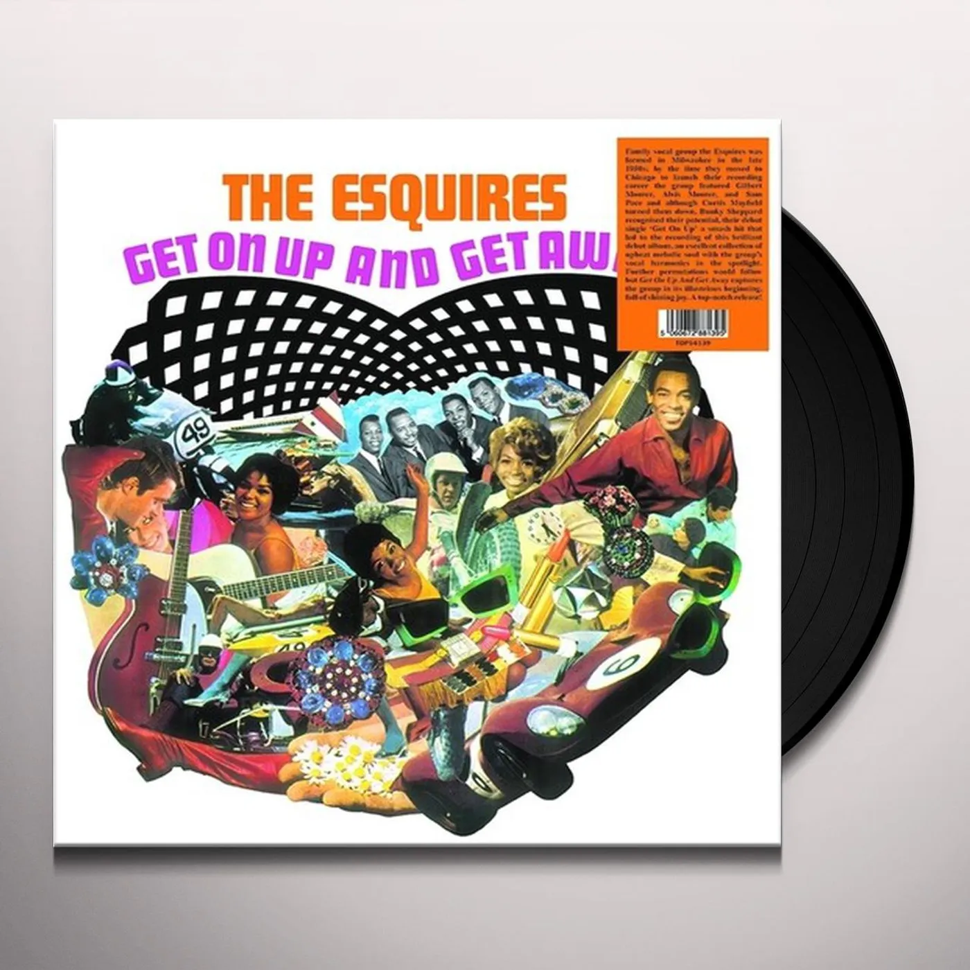 The Esquires Get On Up & Get Away Vinyl Record