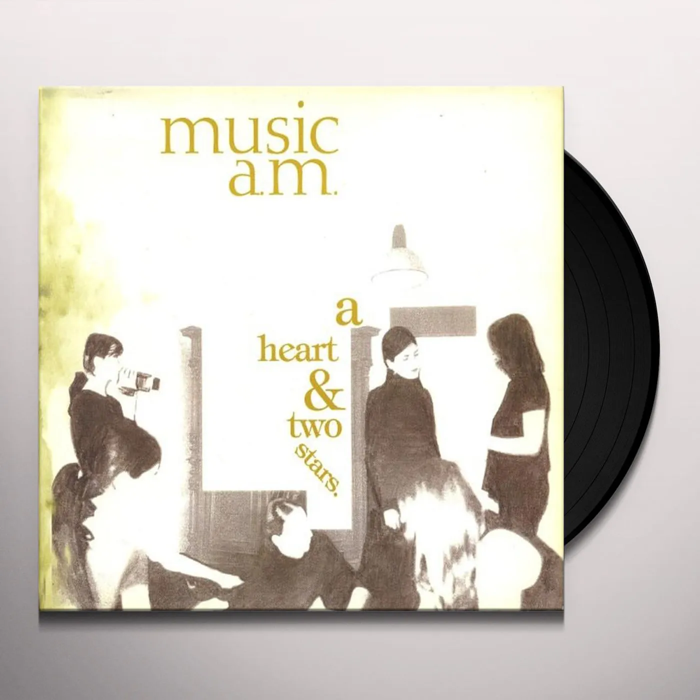 Music A.M. HEART & TWO STARS Vinyl Record