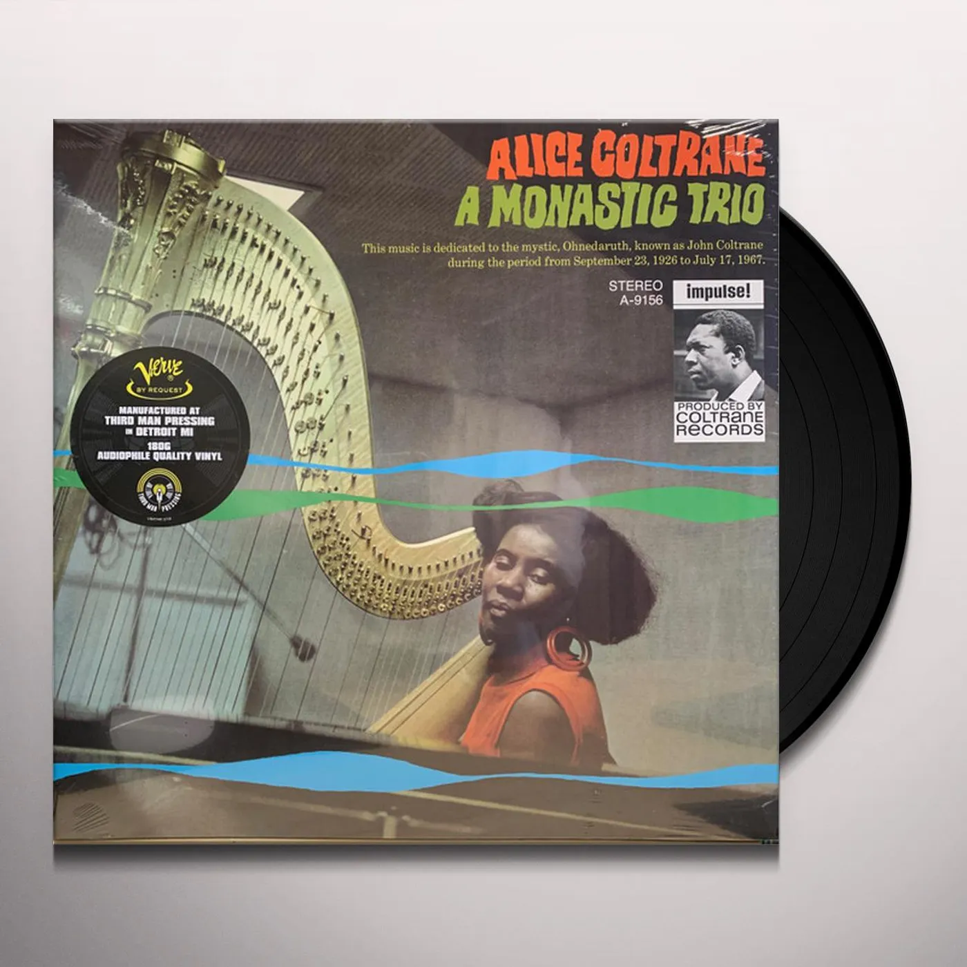 Alice Coltrane Monastic Trio (Verve By Request Series) Vinyl Record