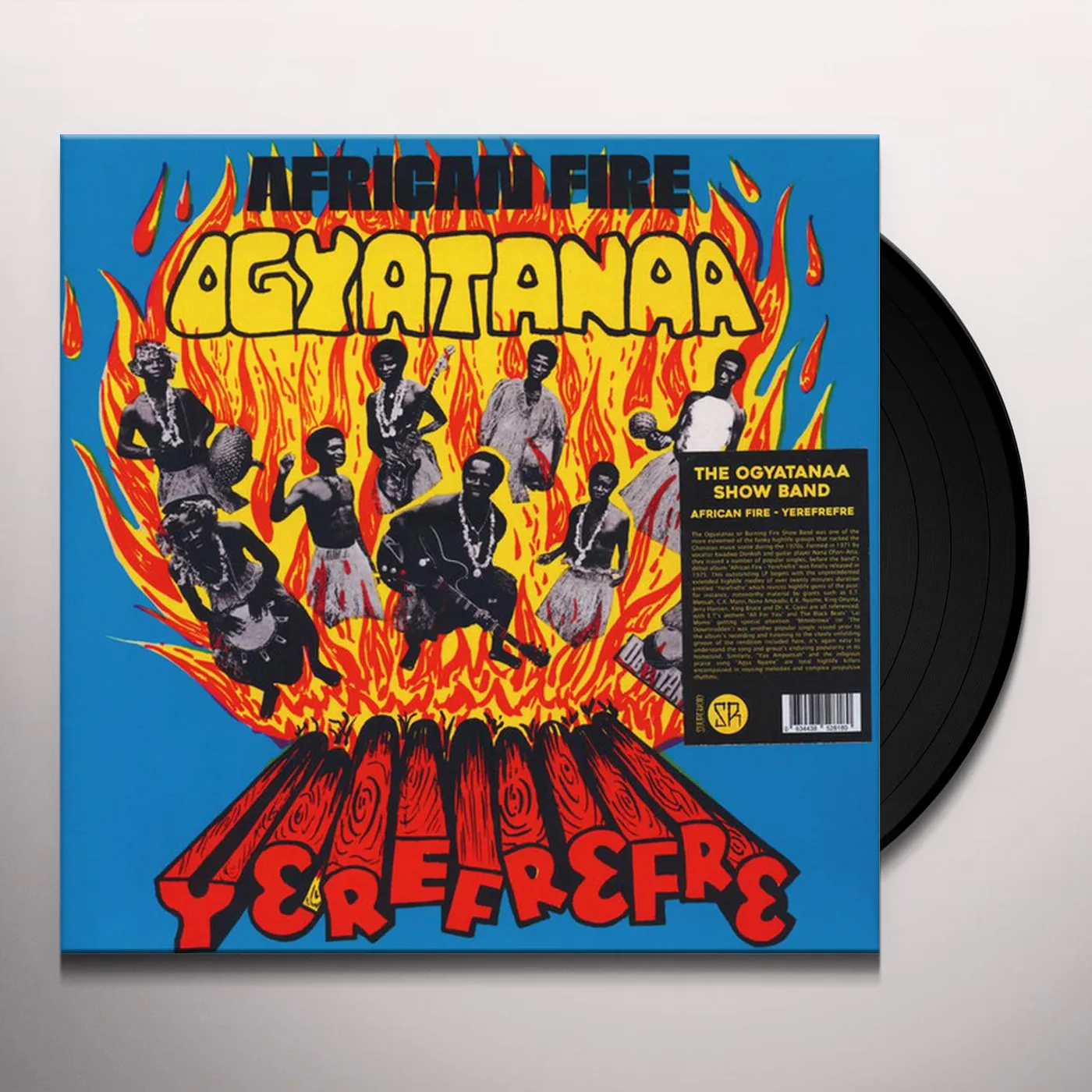 The Ogyatanaa Show Band African Fire Yerefrefre Vinyl Record