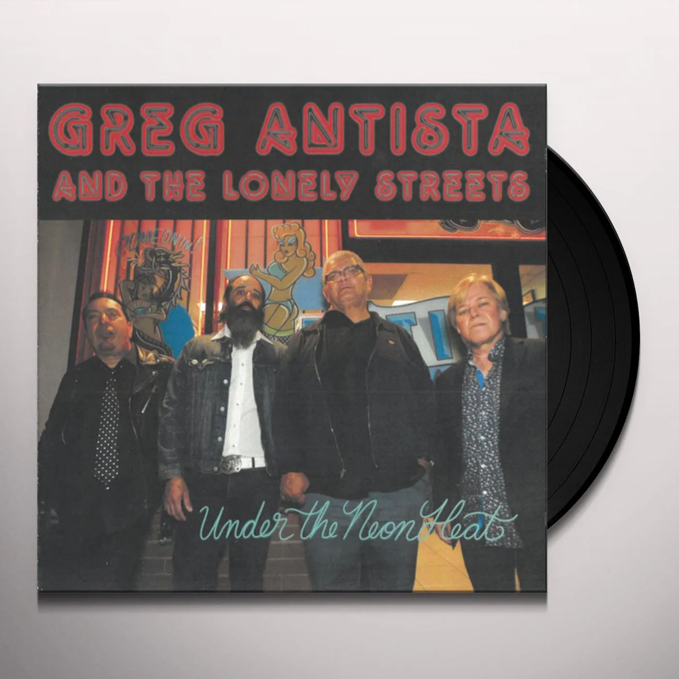 Greg Antista and the Lonely Streets Under the Neon Heat Vinyl Record