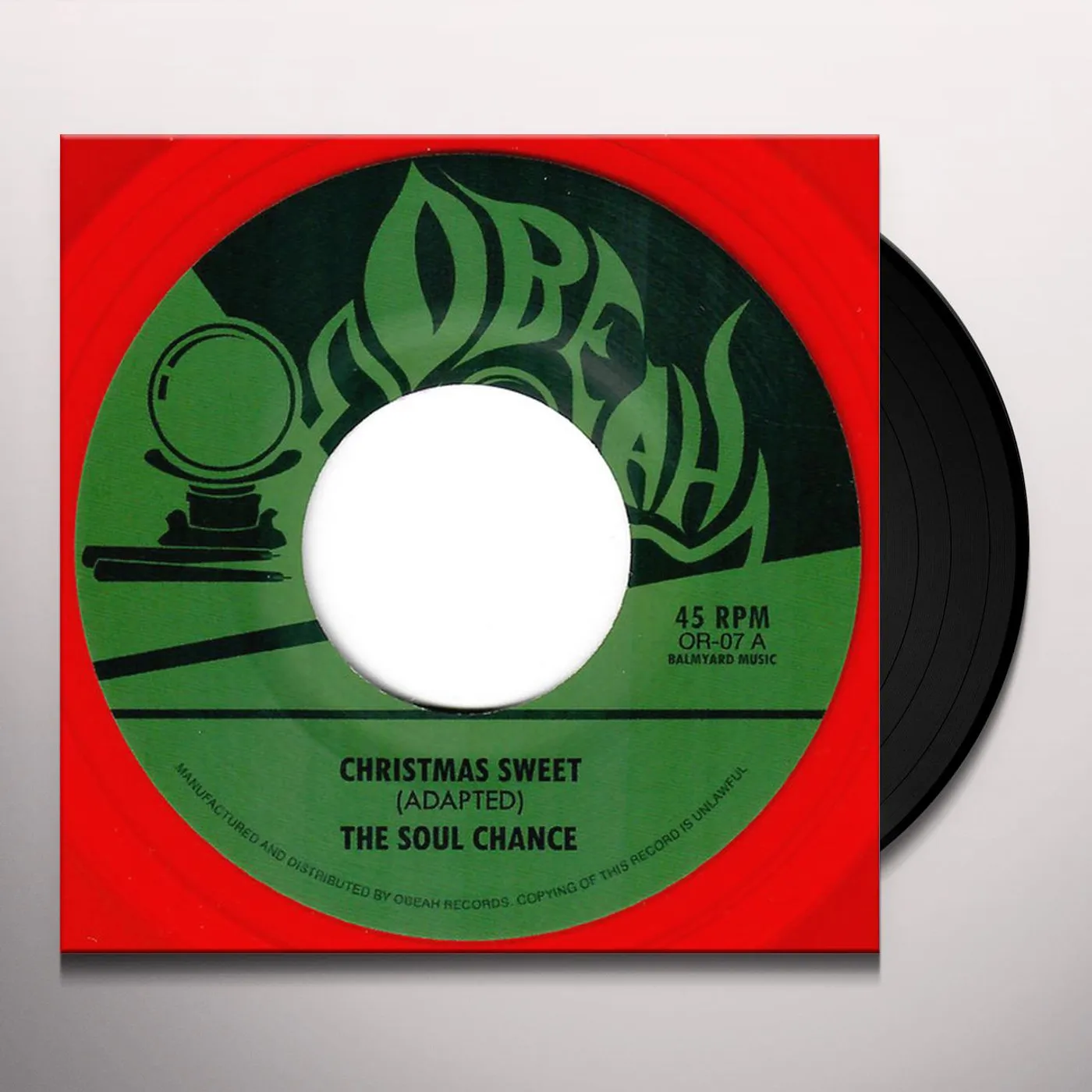 The Soul Chance CHRISTMAS SWEET / SWEET DUB 45 Vinyl Record