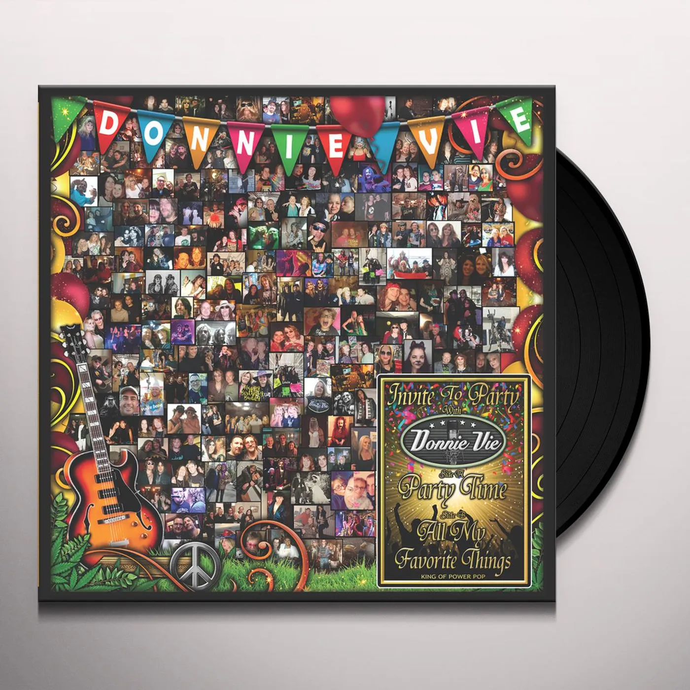 Donnie Vie PARTY TIME Vinyl Record