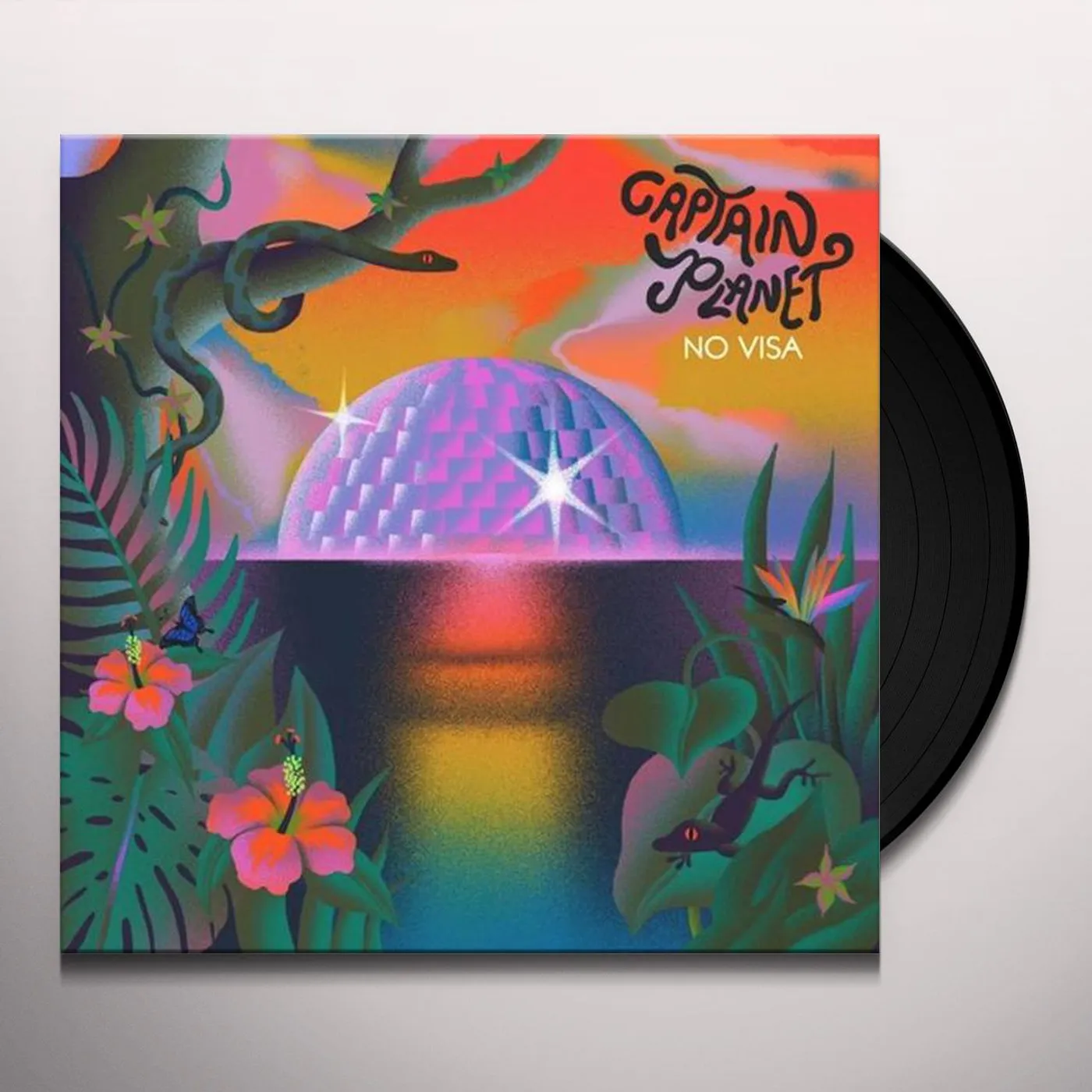 Captain Planet No Visa Vinyl Record