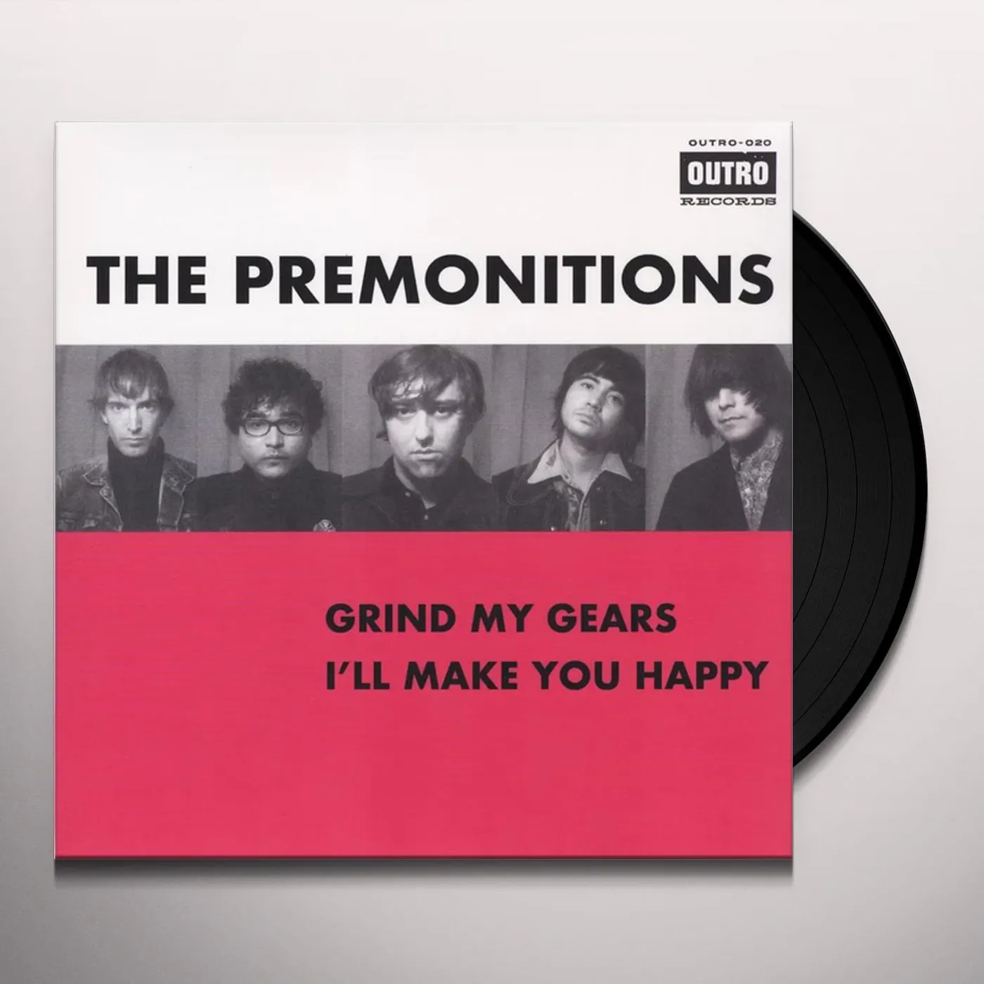 The Premonitions GRIND MY GEARS Vinyl Record