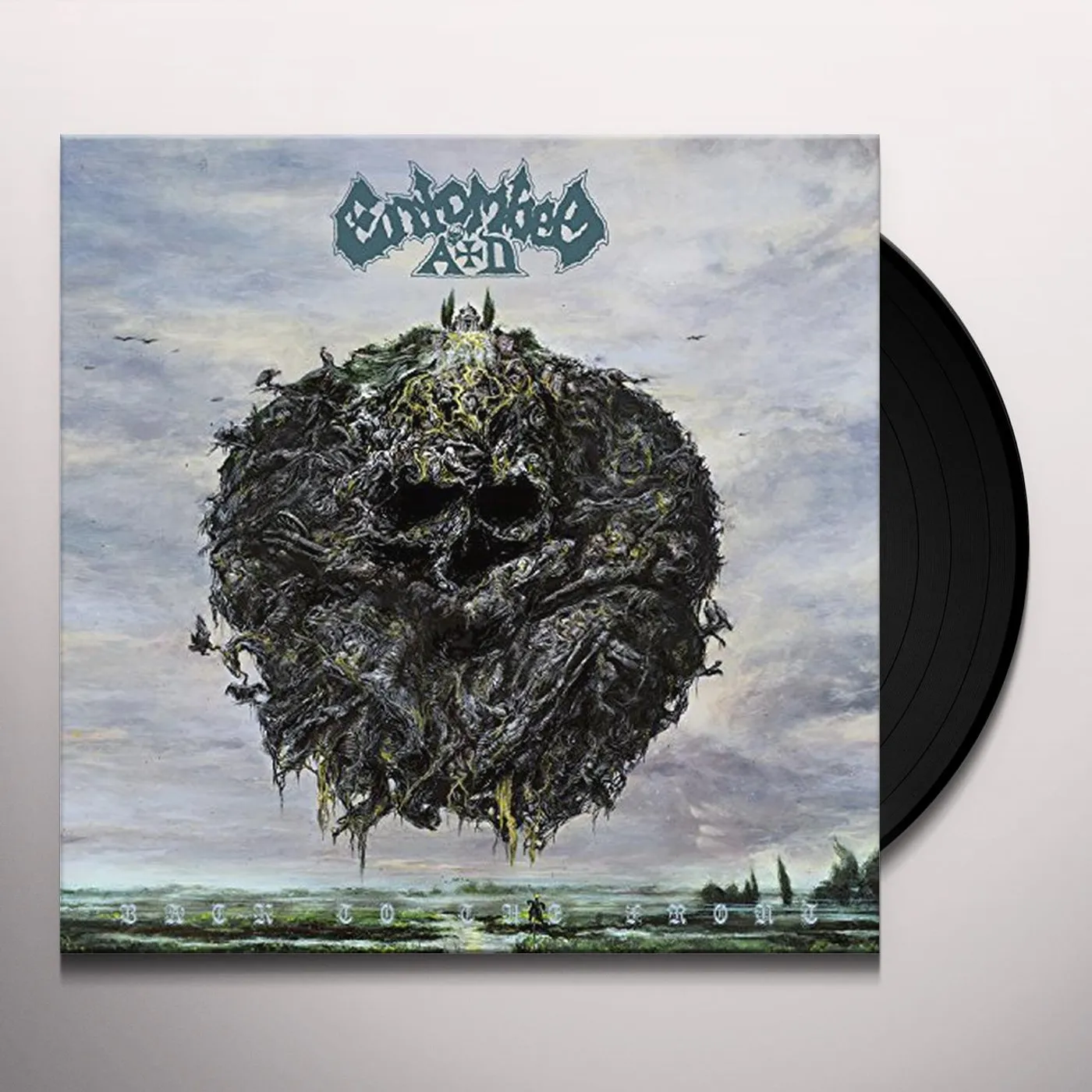 Entombed Ad Back to the Front Vinyl Record