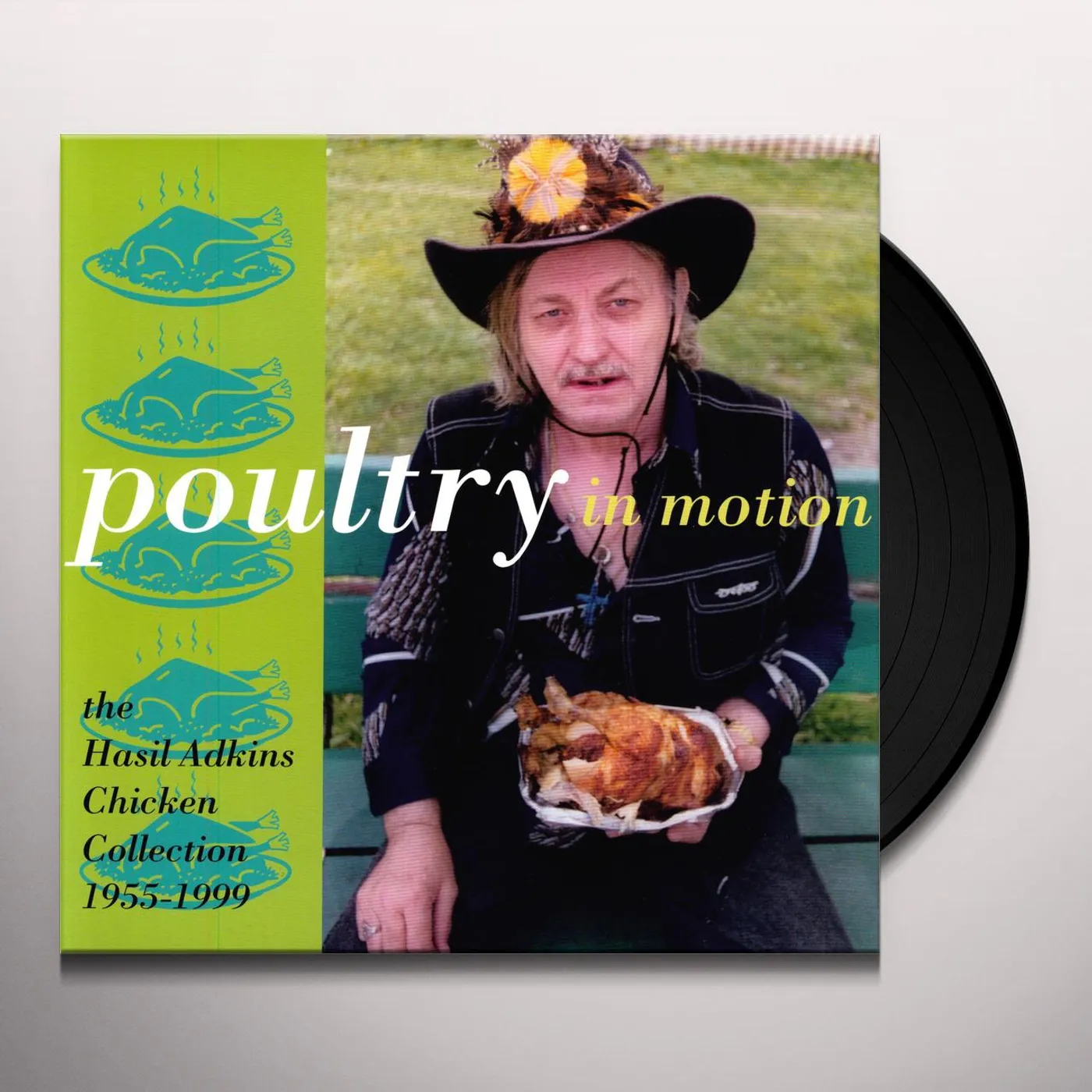 Hasil Adkins POULTRY IN MOTION Vinyl Record