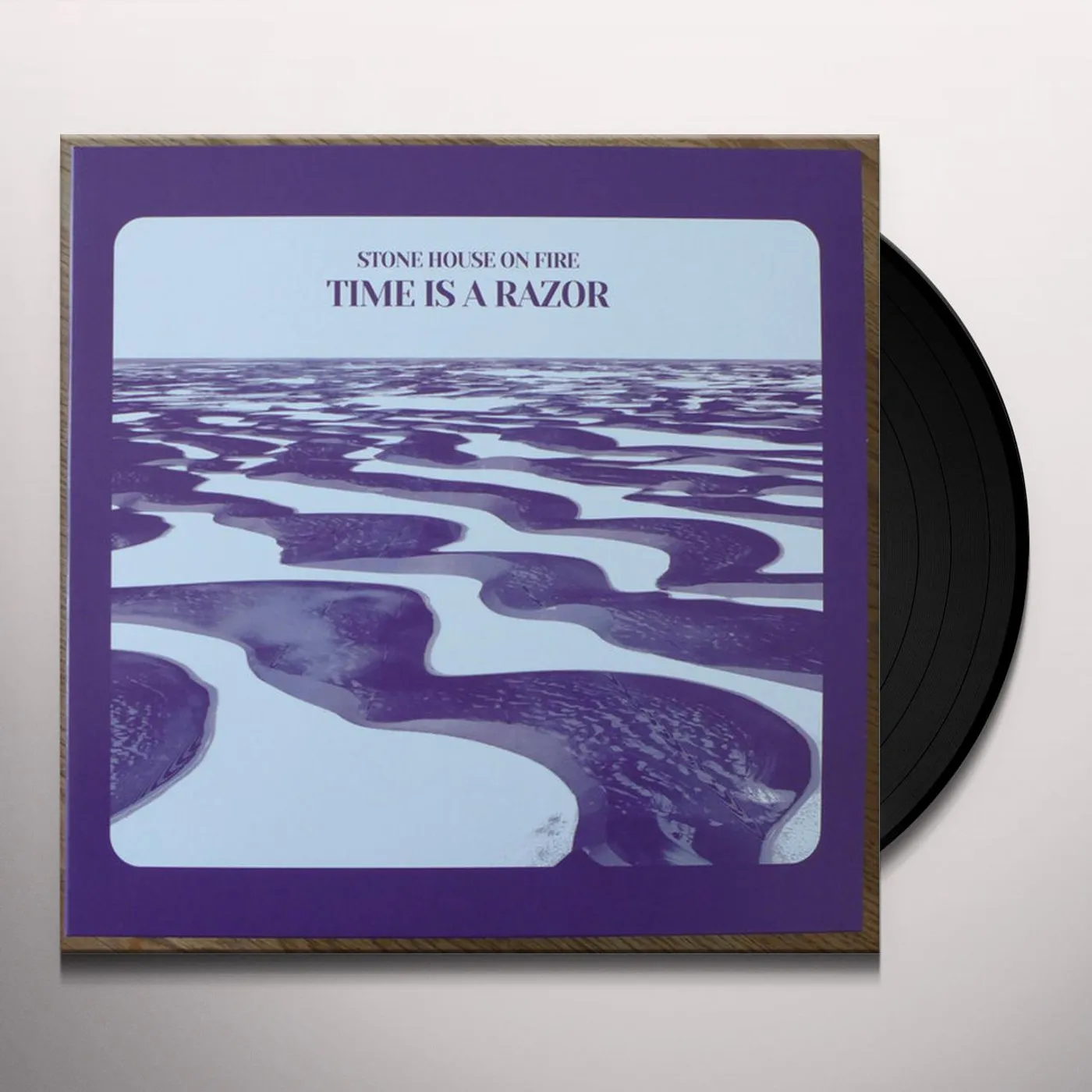 Stone House on Fire Time Is a Razor Vinyl Record