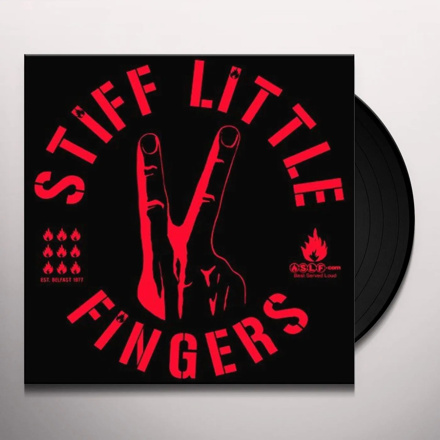Stiff Little Fingers Greatest Hits Live Vinyl Record