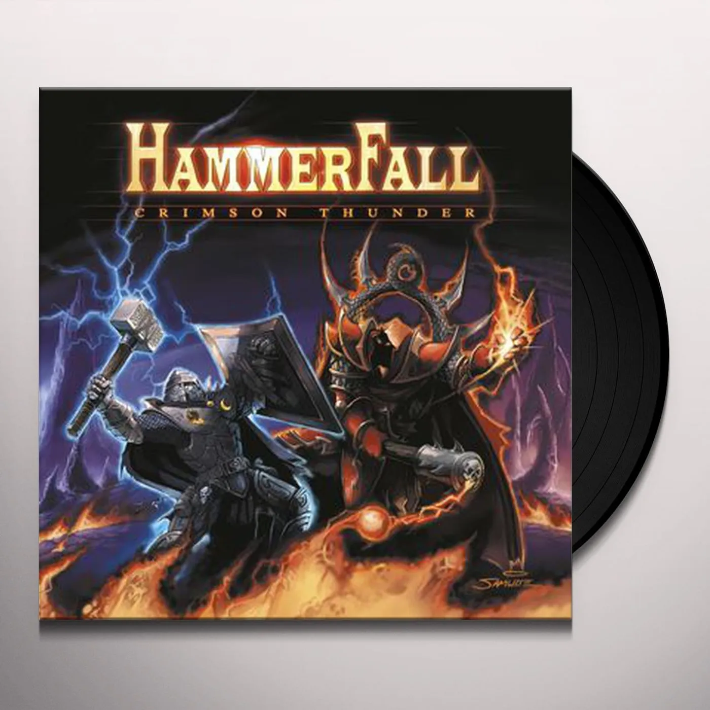 HammerFall Crimson Thunder Vinyl Record