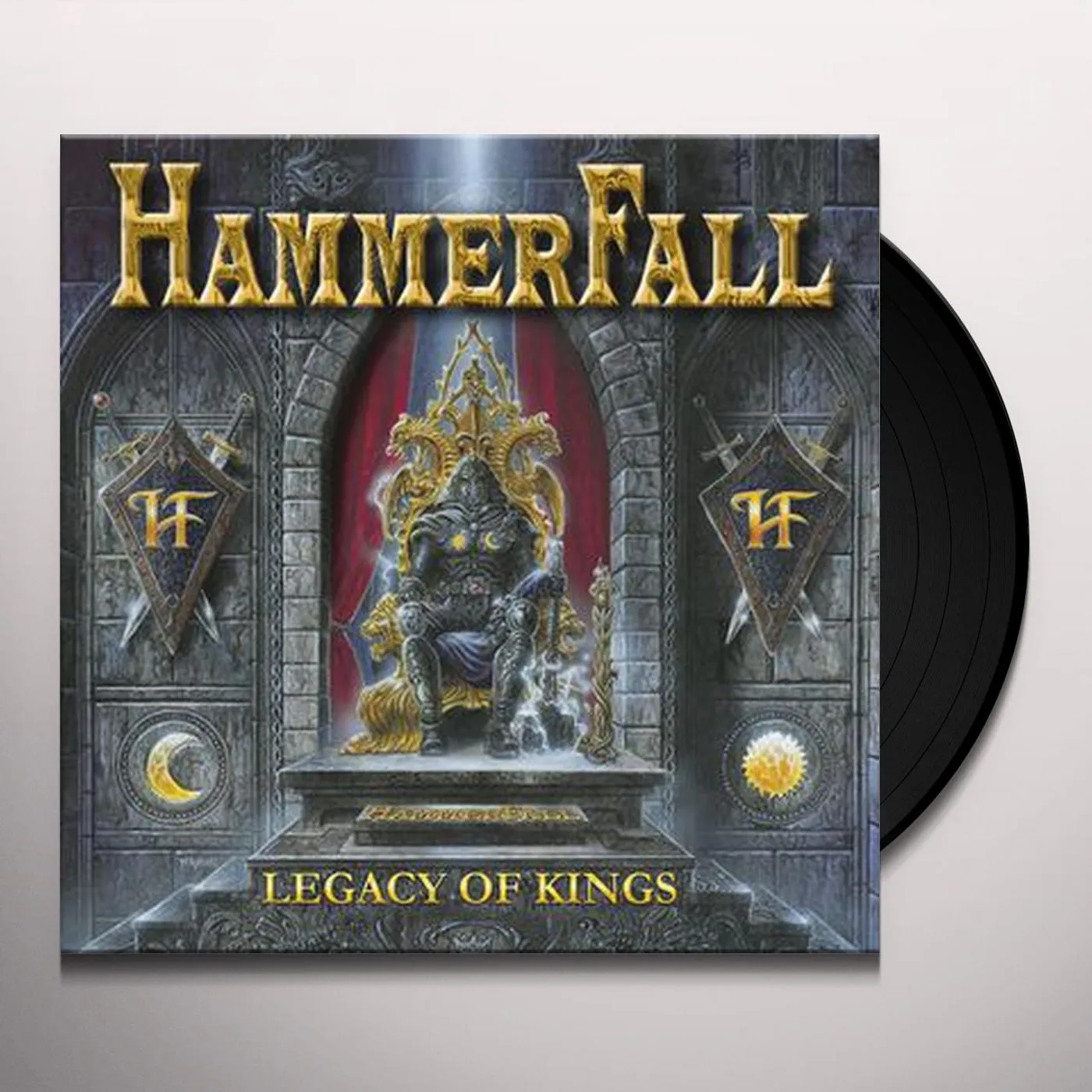 HammerFall LEGACY OF KINGS (140G/COLORED VINYL) Vinyl Record