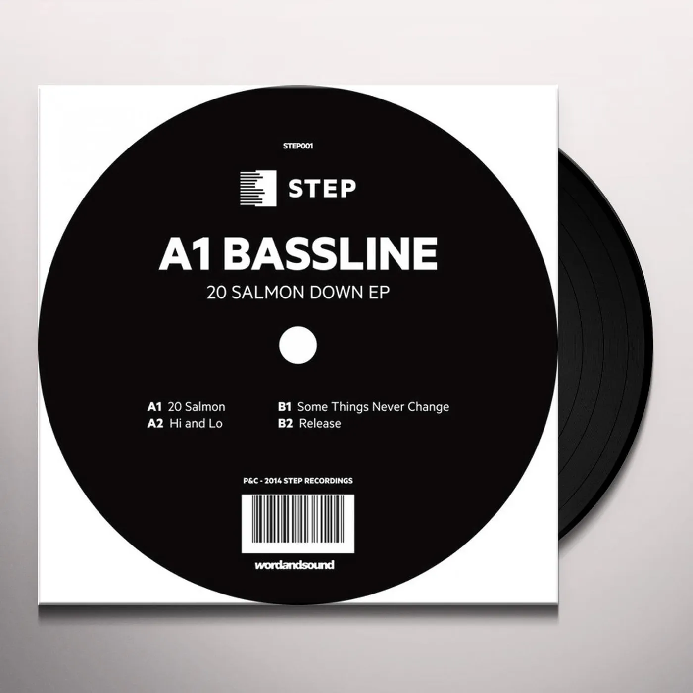 A1 Bassline 20 Salmon Down EP Vinyl Record