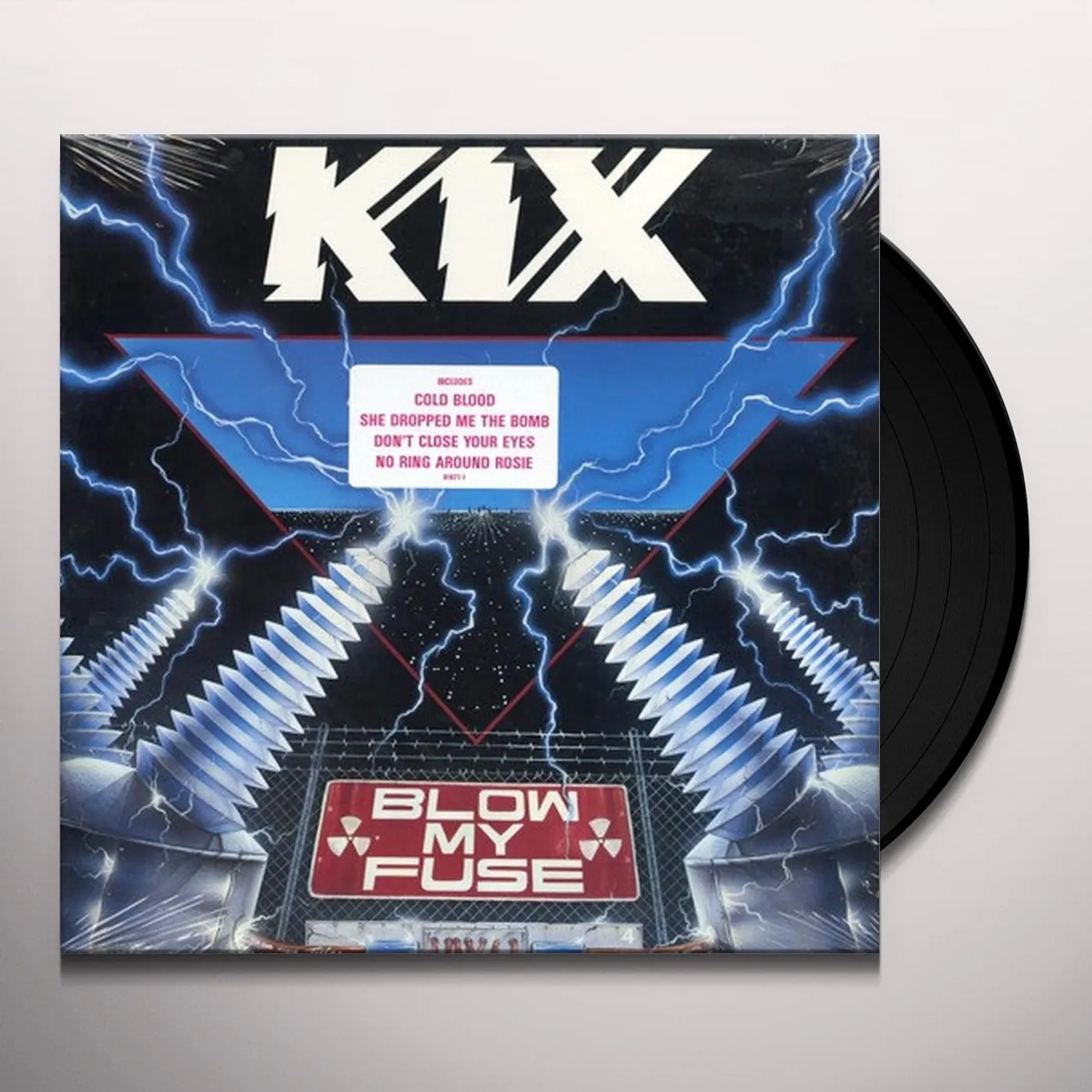 Kix BLOW MY FUSE (TRANSLUCENT GOLD VINYL/LIMITED ANNIVERSARY EDITION) Vinyl Record