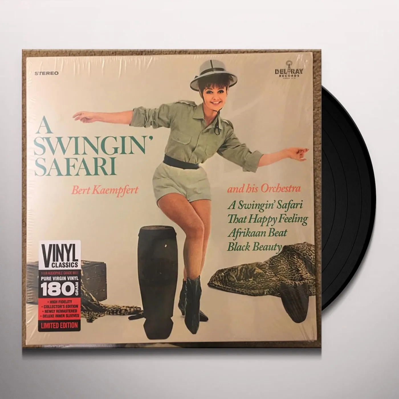Bert Kaempfert SWINGIN' SAFARI Vinyl Record