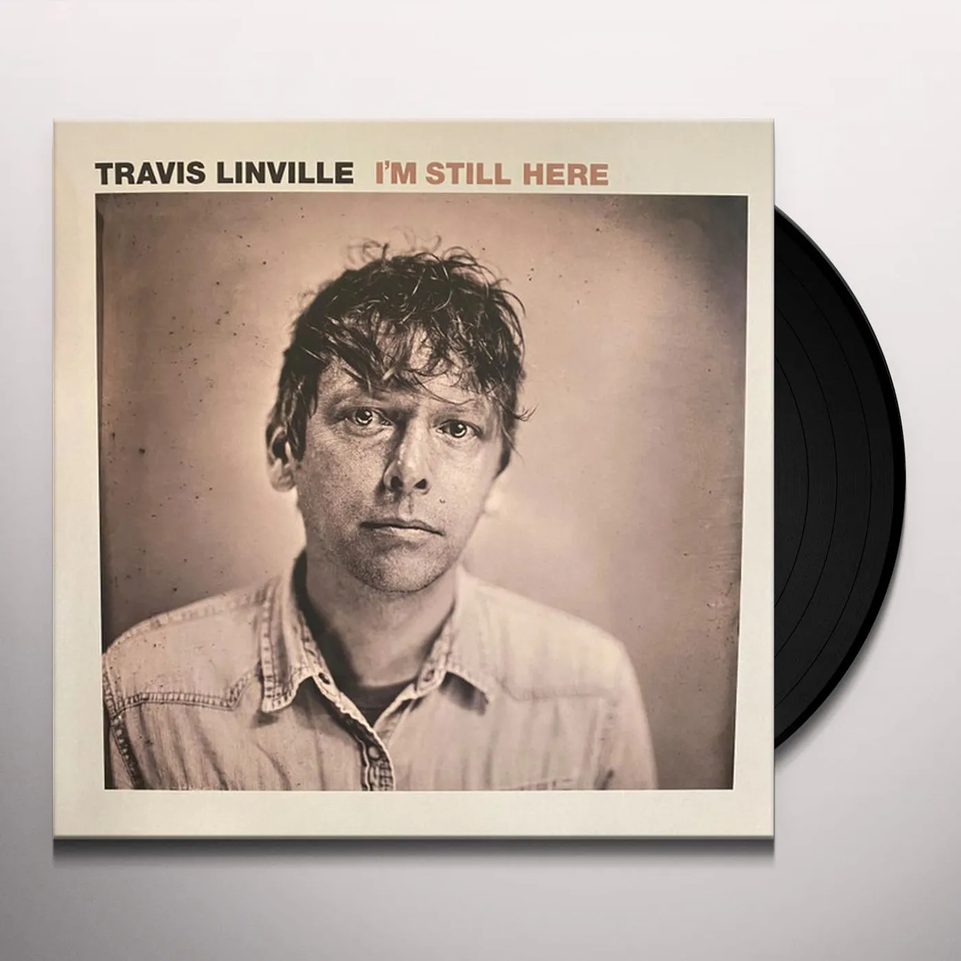 Travis Linville I'M STILL HERE (GOLD VINYL) Vinyl Record