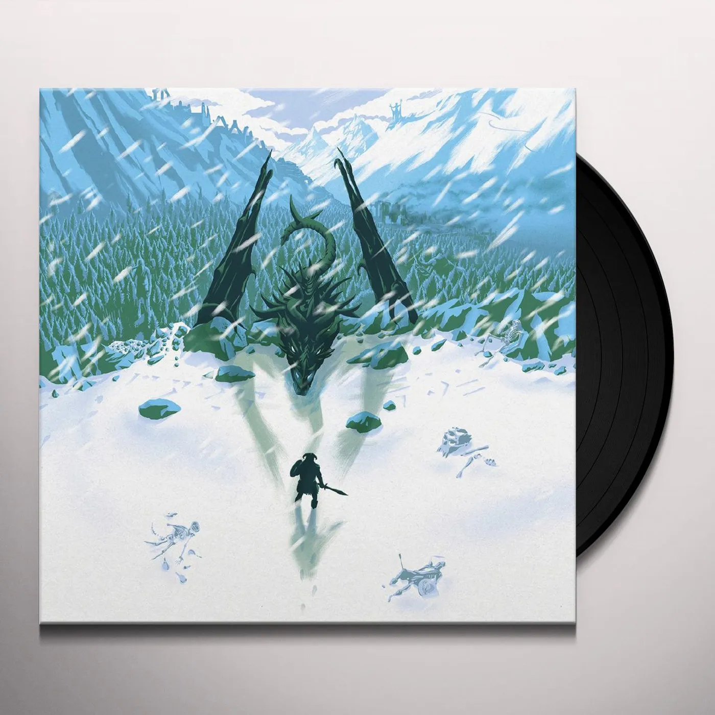 Jeremy Soule ELDER SCROLLS V: SKYRIM Vinyl Record