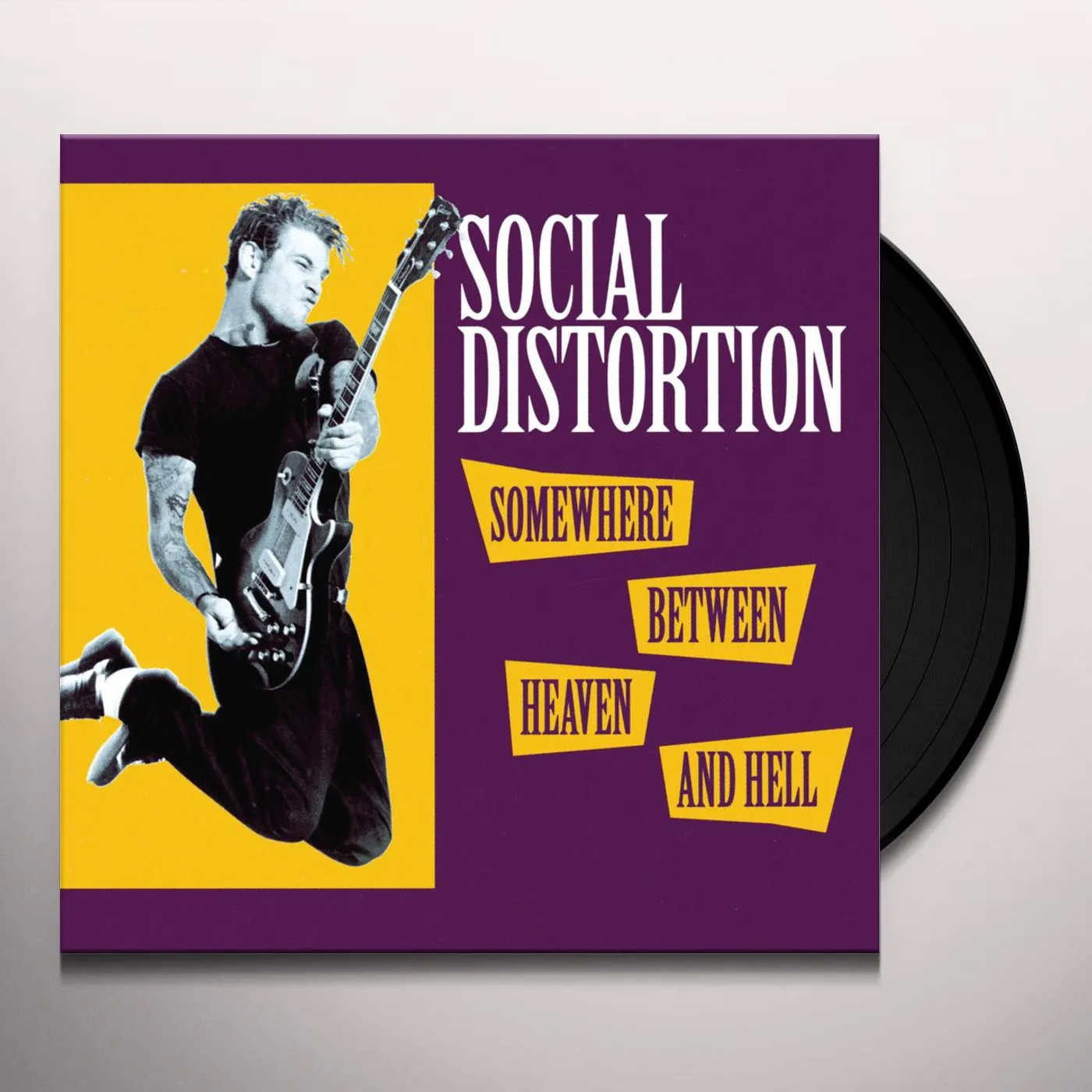 Social Distortion SOMEWHERE BETWEEN HEAVEN & HELL (180G) Vinyl Record