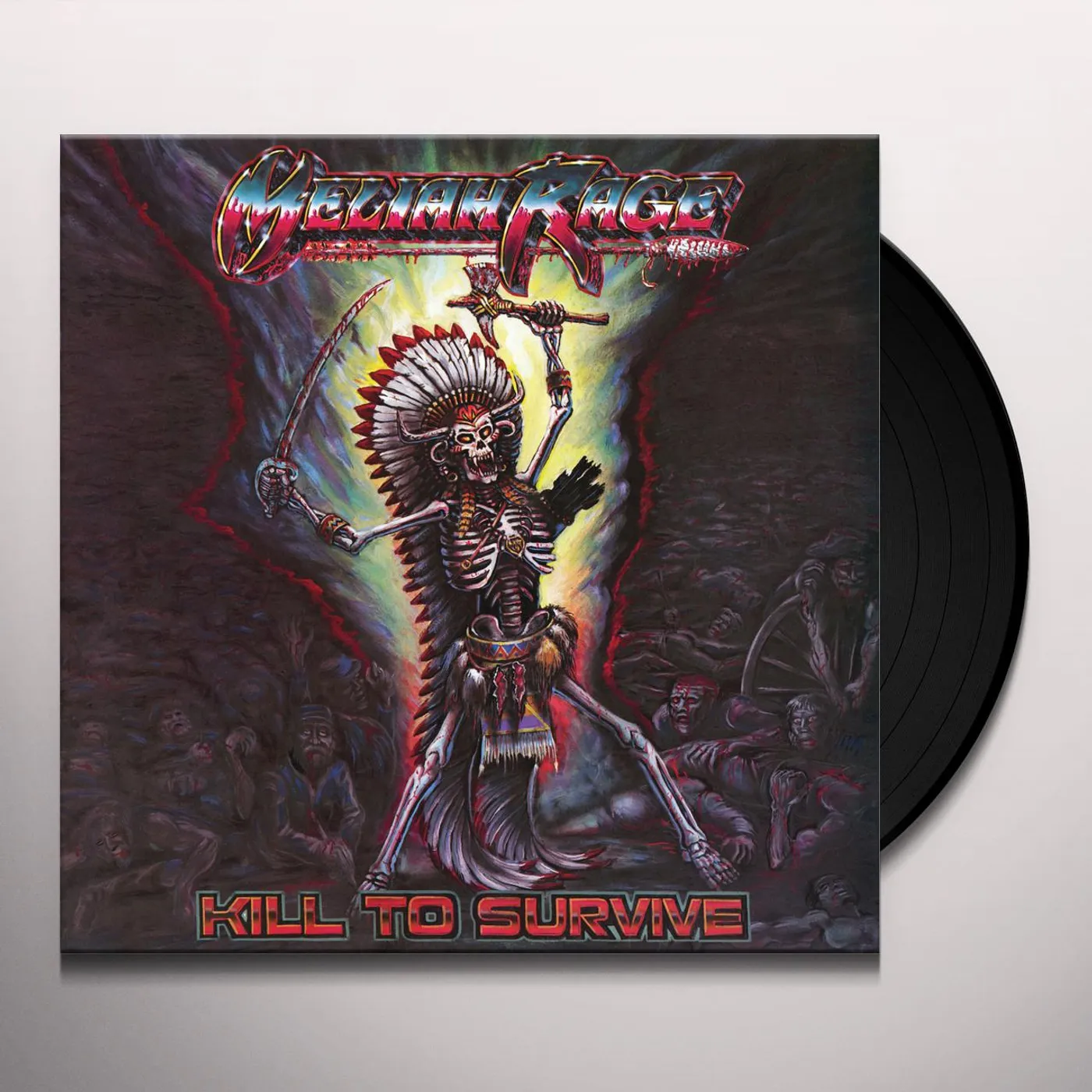 Meliah Rage Kill to Survive Vinyl Record