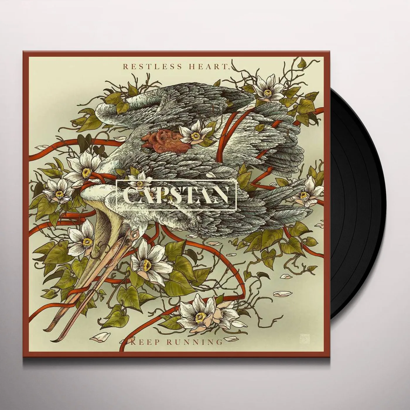 Capstan RESTLESS HEART KEEP RUNNING Vinyl Record