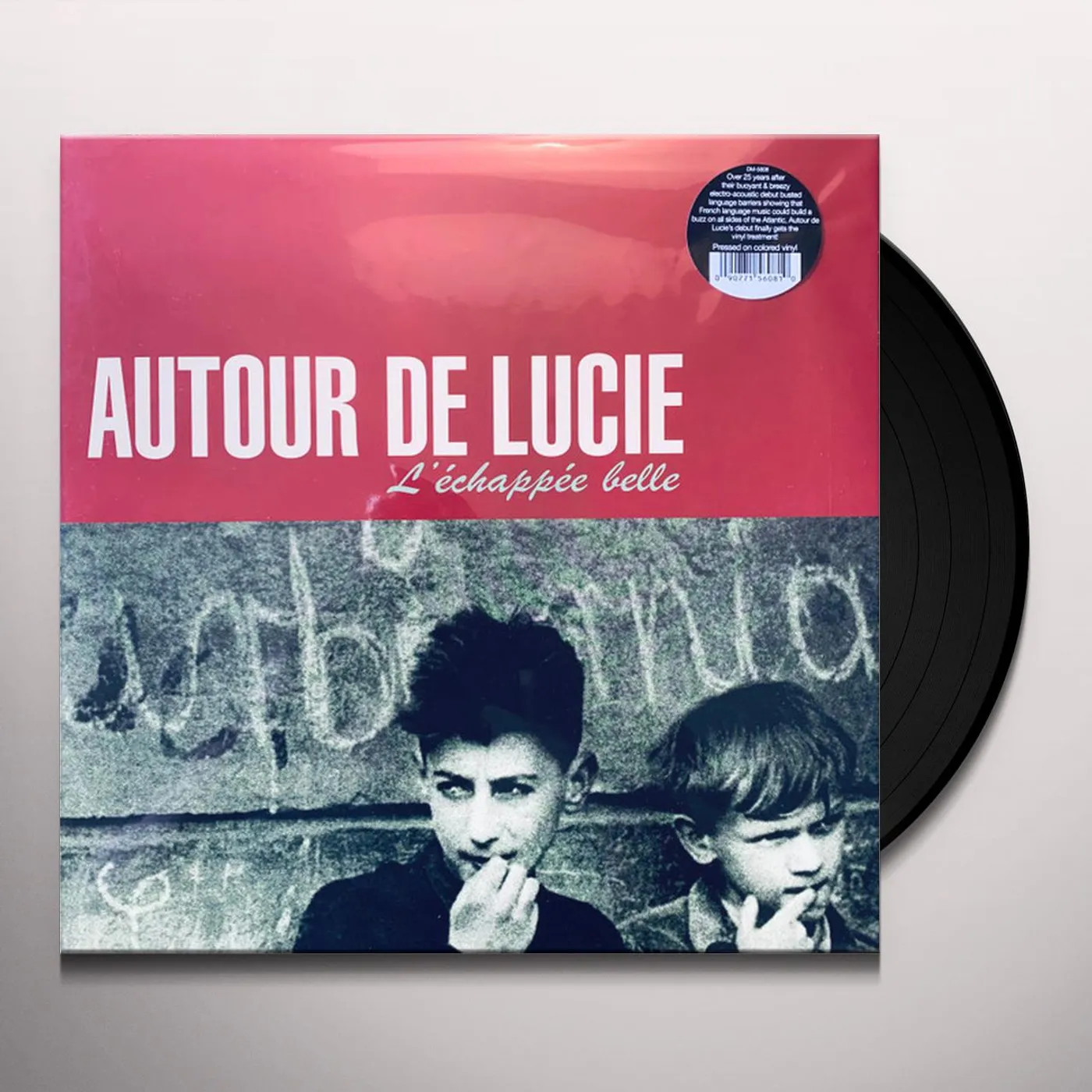 Autour de Lucie L'ECHAPEE BELLE (DARK RED VINYL) Vinyl Record