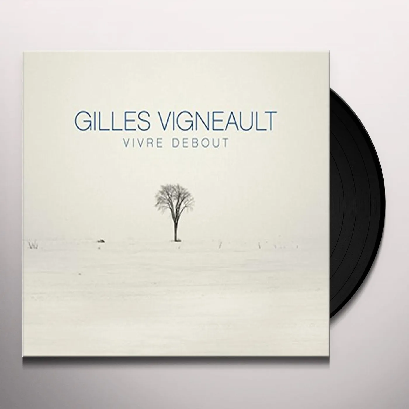 Gilles Vigneault Vivre debout Vinyl Record