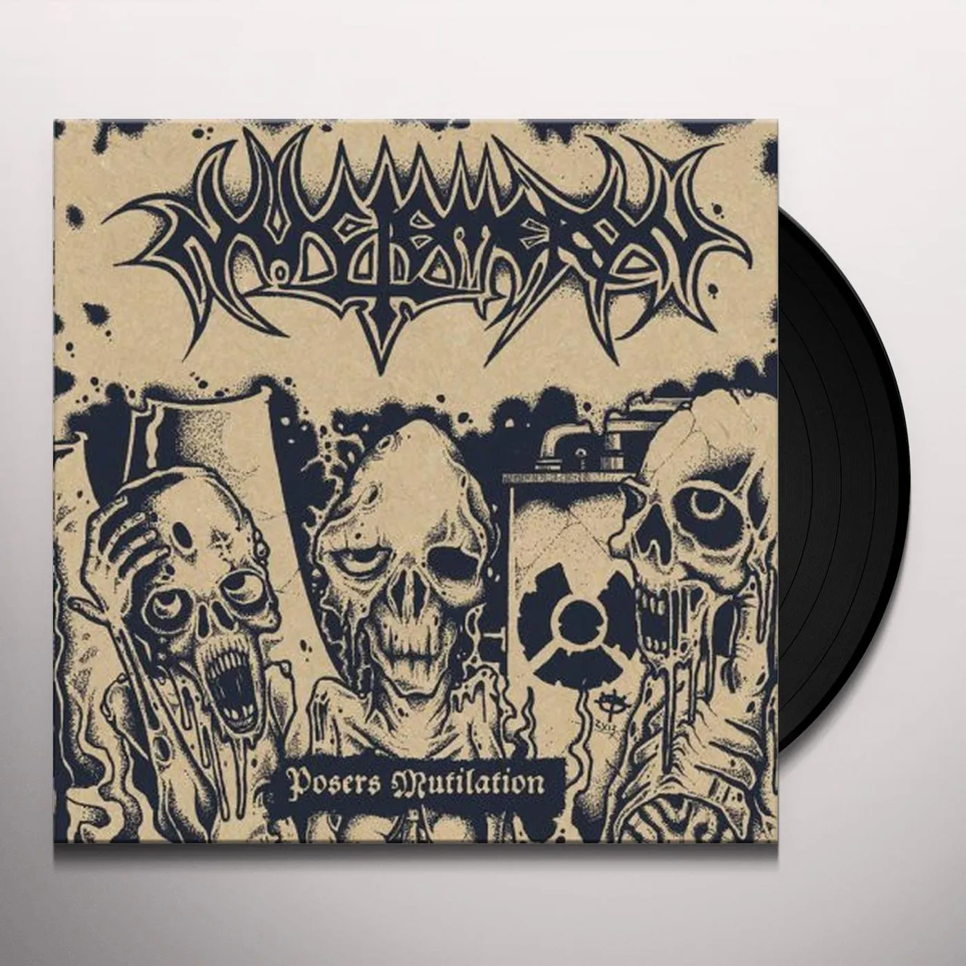 Nuctemeron POSERS MUTILATION 1989-1991 Vinyl Record