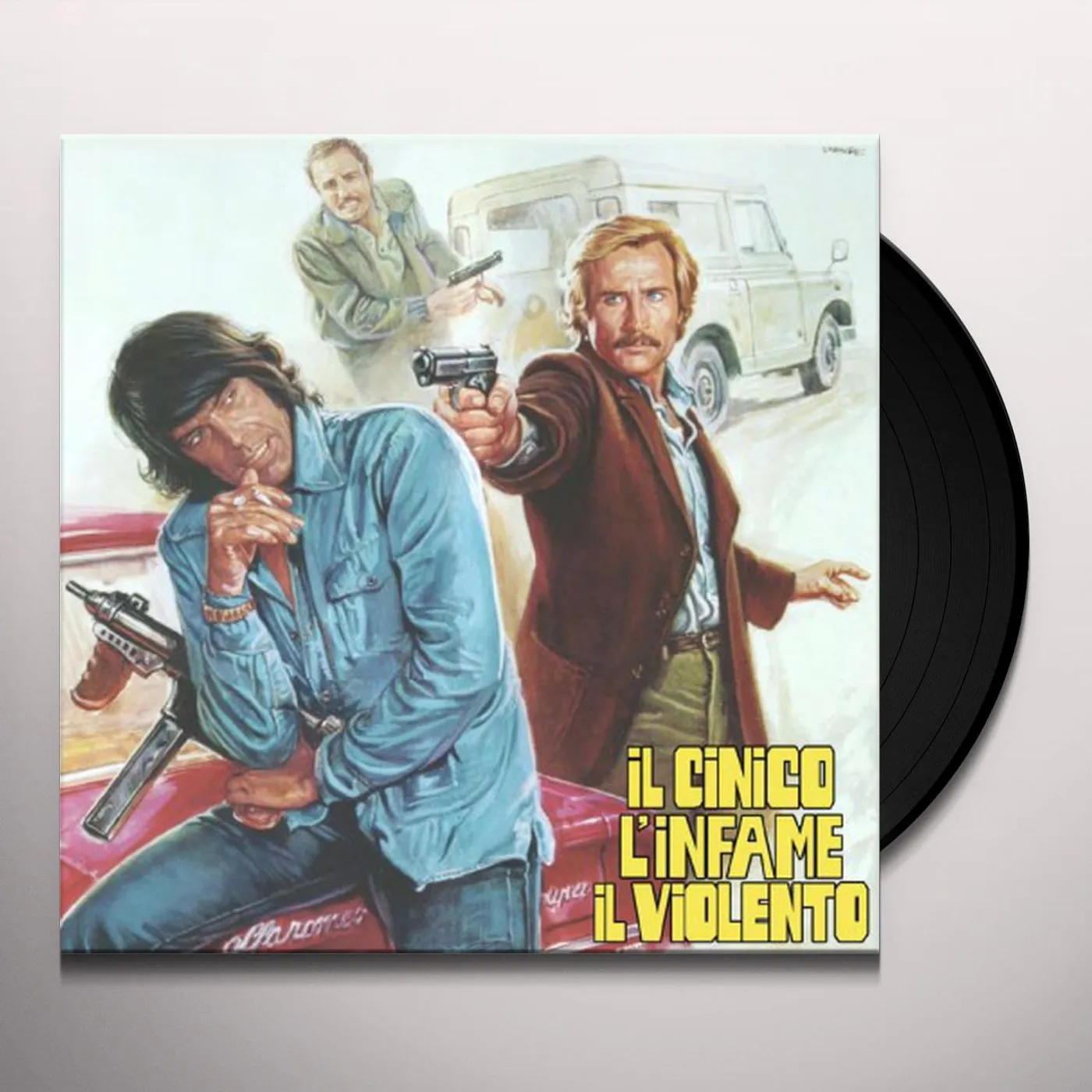 Franco Micalizzi IL CINICO L'INFAME IL VIOLENTO Vinyl Record